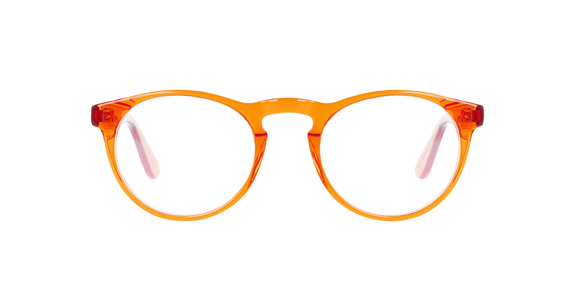 Crystal Orange Steven S. -  Acetate Brillen