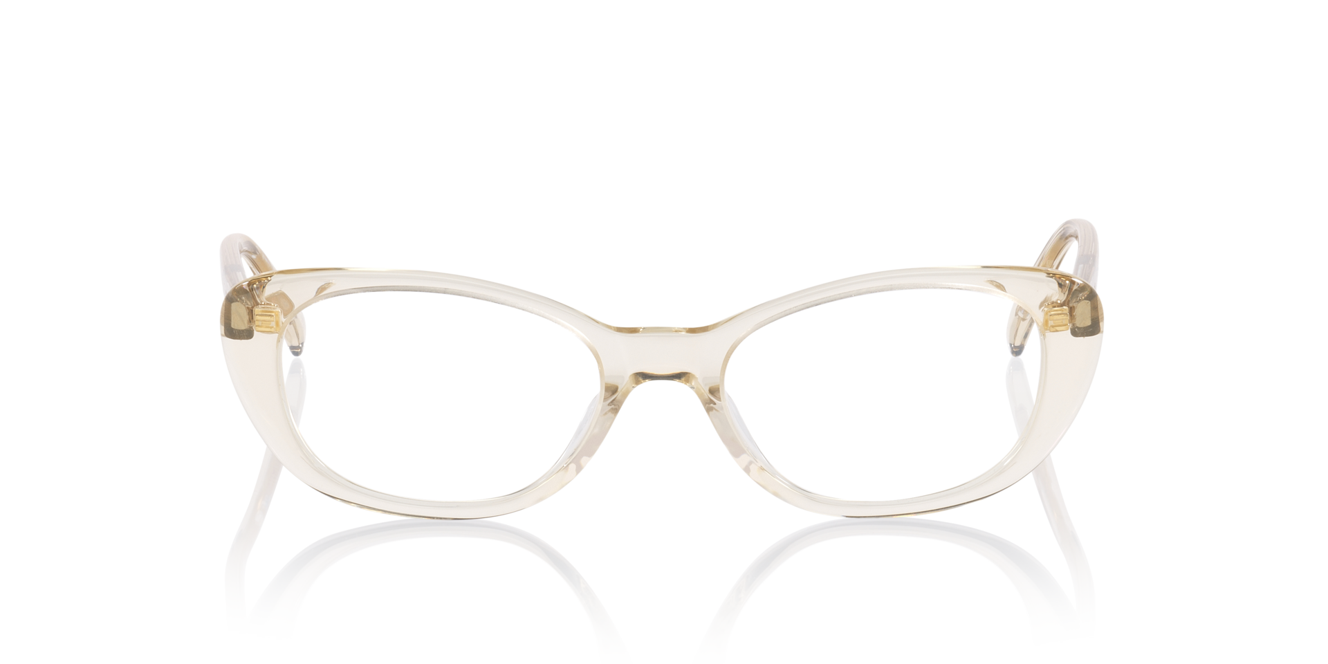 SL822OPT Geel AcetaatEyeglass Frames van B24, Vooraanzicht