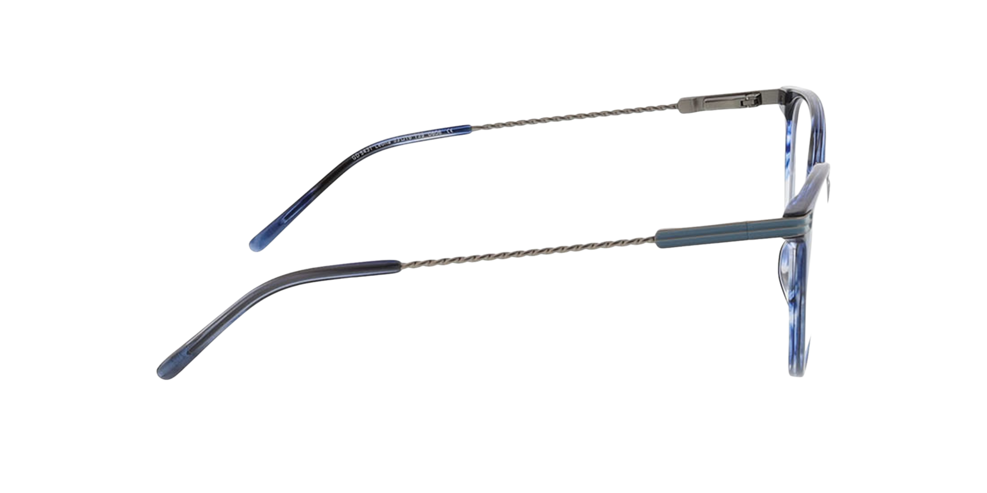 Leona Blau AcetatEyeglass Frames von B24, Seitenansicht