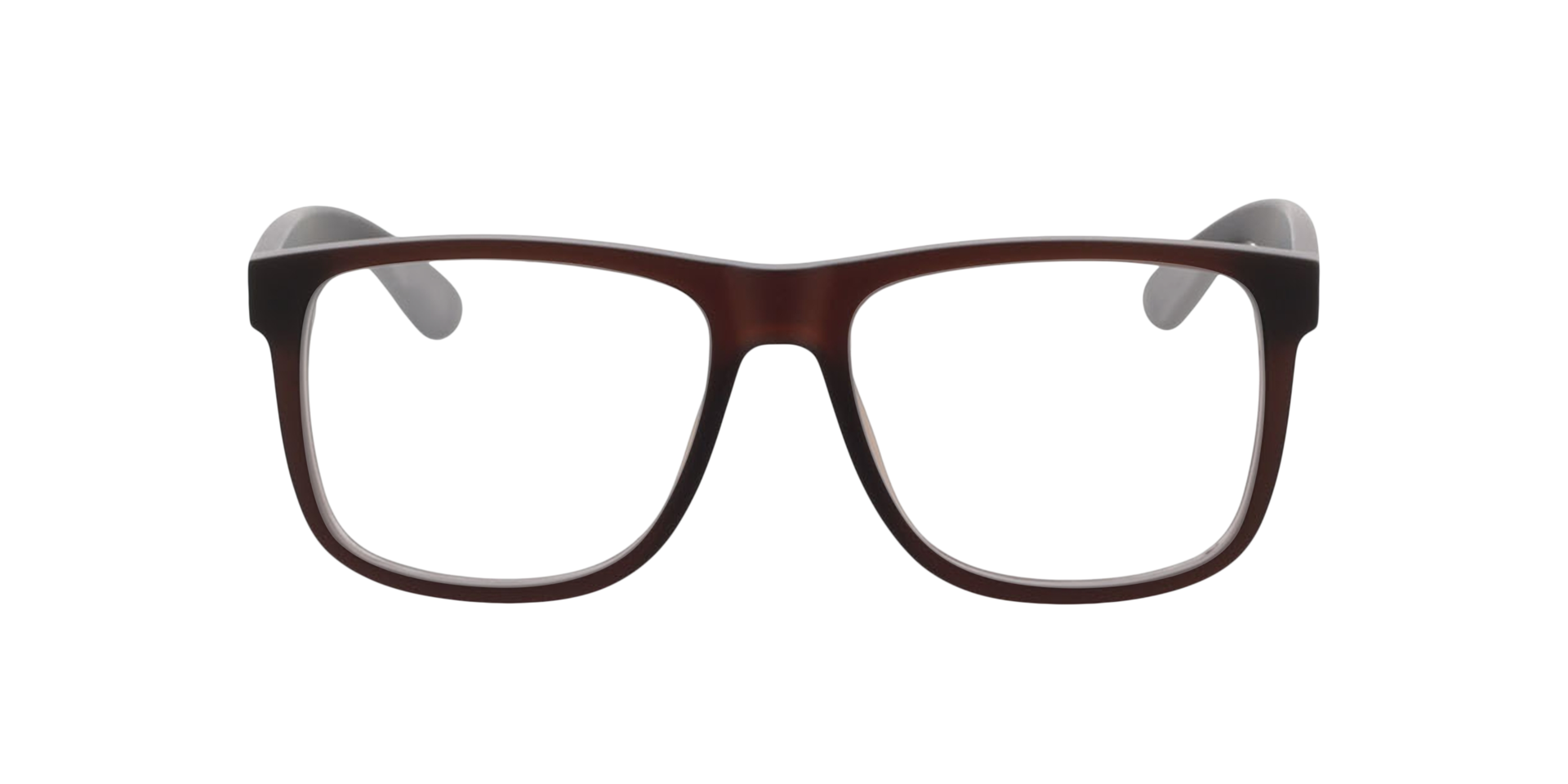 New Orleans Braun KunststoffEyeglass Frames von B24, Vorderansicht
