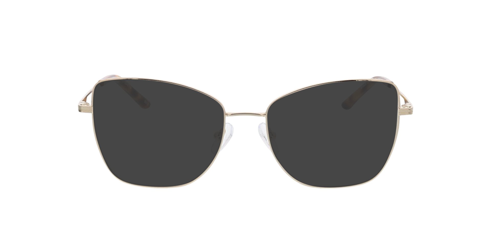 KATE Goud  &  Havana MetaalEyeglass Frames van B24, met getinte lenzen