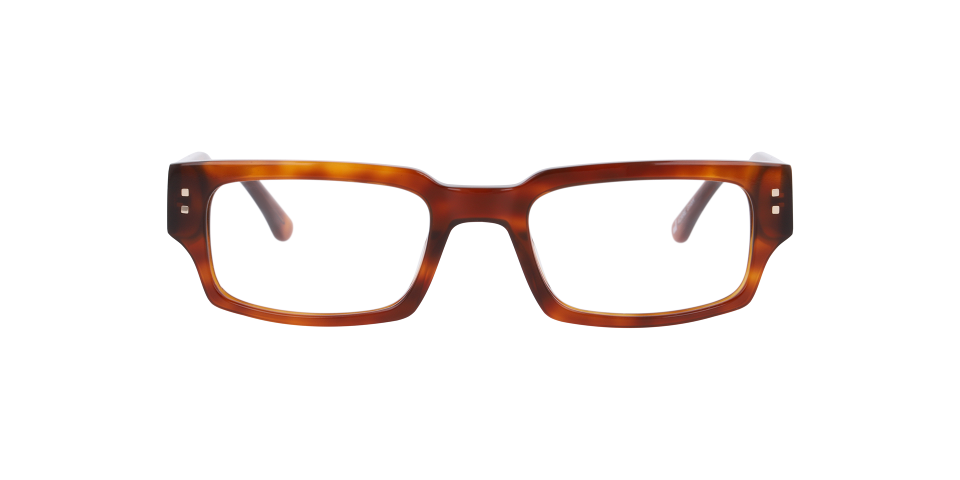 Kingston Honing Havana AcetaatEyeglass Frames van B24, Vooraanzicht