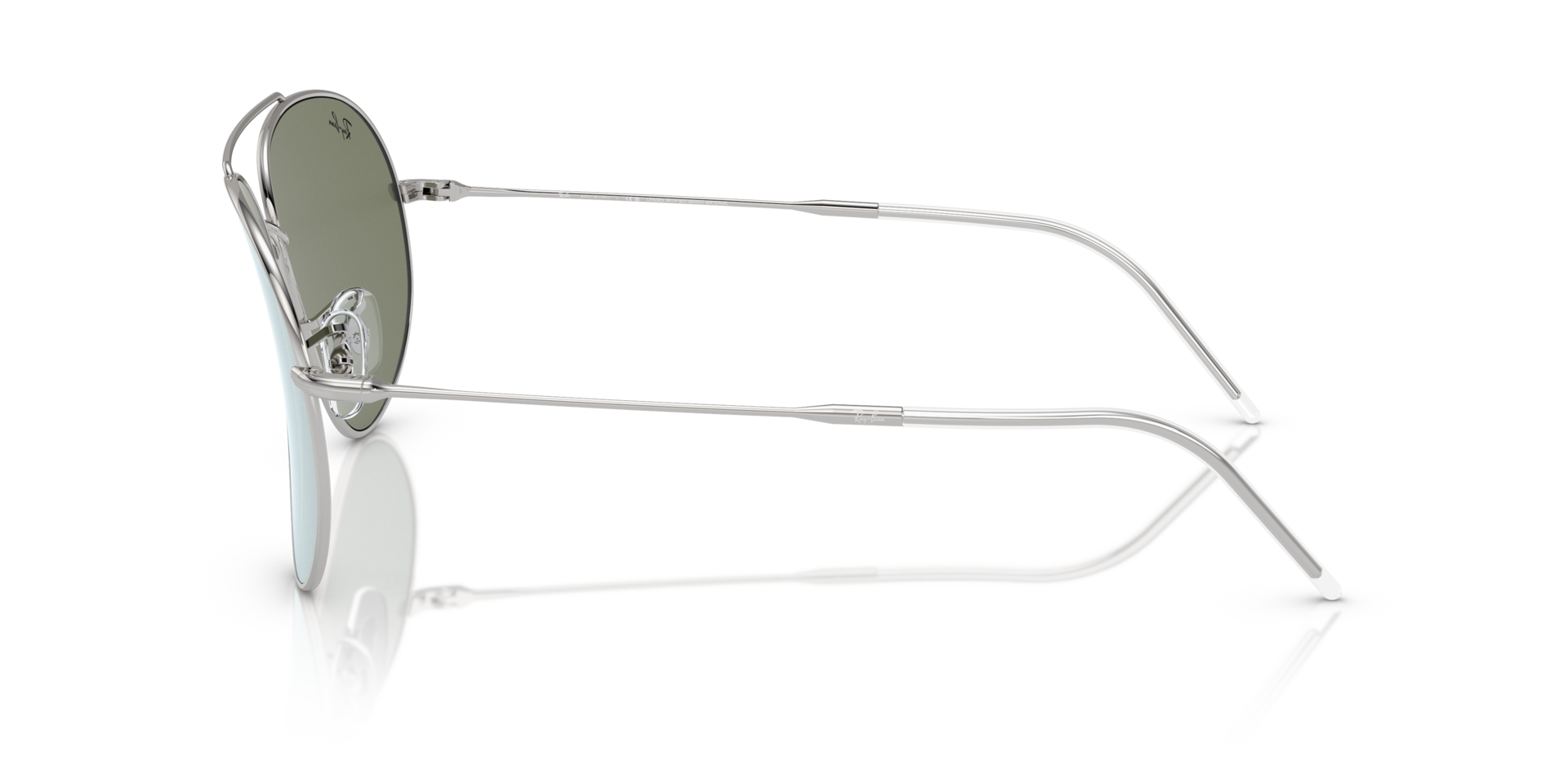 RBR0101S Zilver MetaalSunglass Frames van B24, Zijaanzicht
