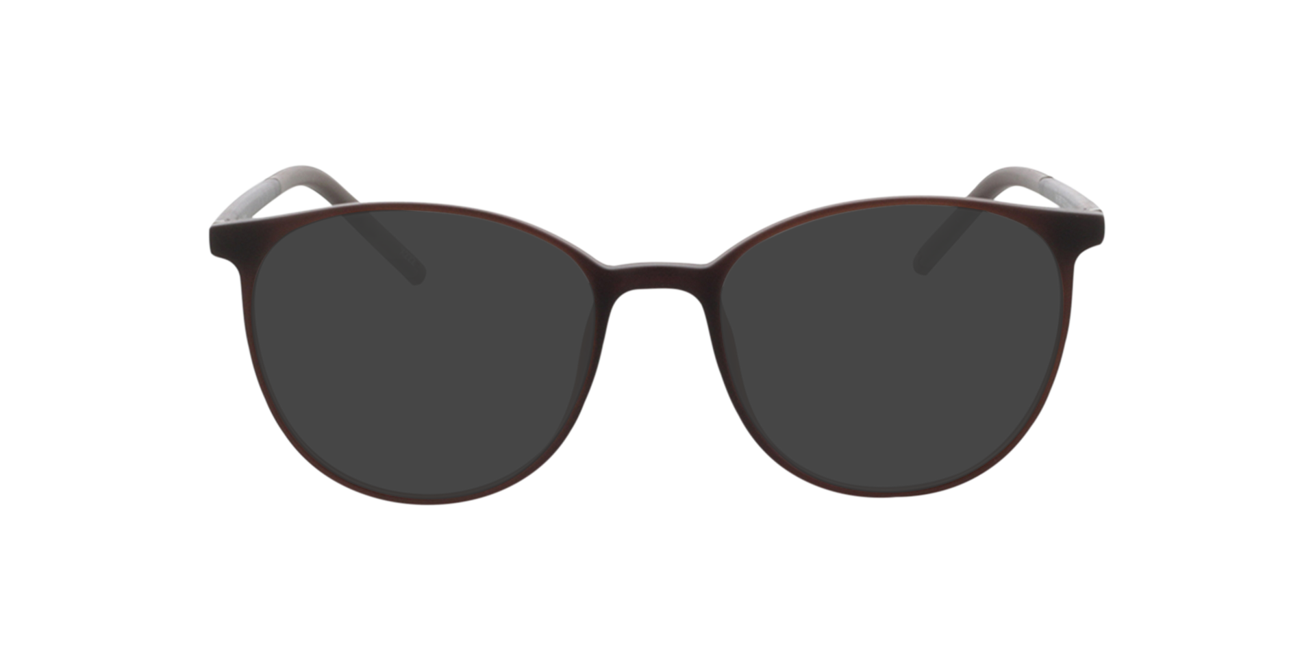 Conroe Matbruin KunststofEyeglass Frames van B24, met getinte lenzen