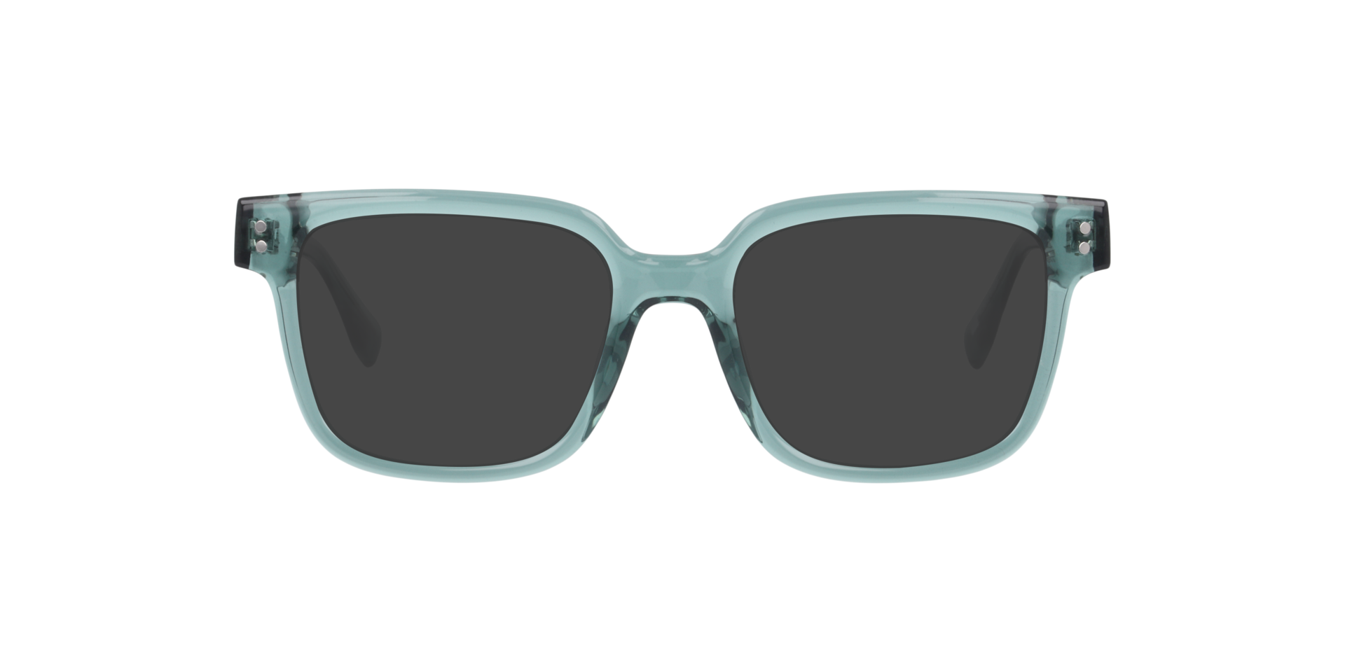 Texas Crystal Grün KunststoffEyeglass Frames von B24, mit getönten Gläsern