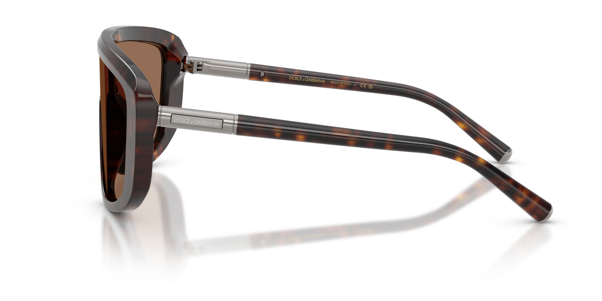 DG4520 Havana AcetatSunglass Frames von B24, Seitenansicht