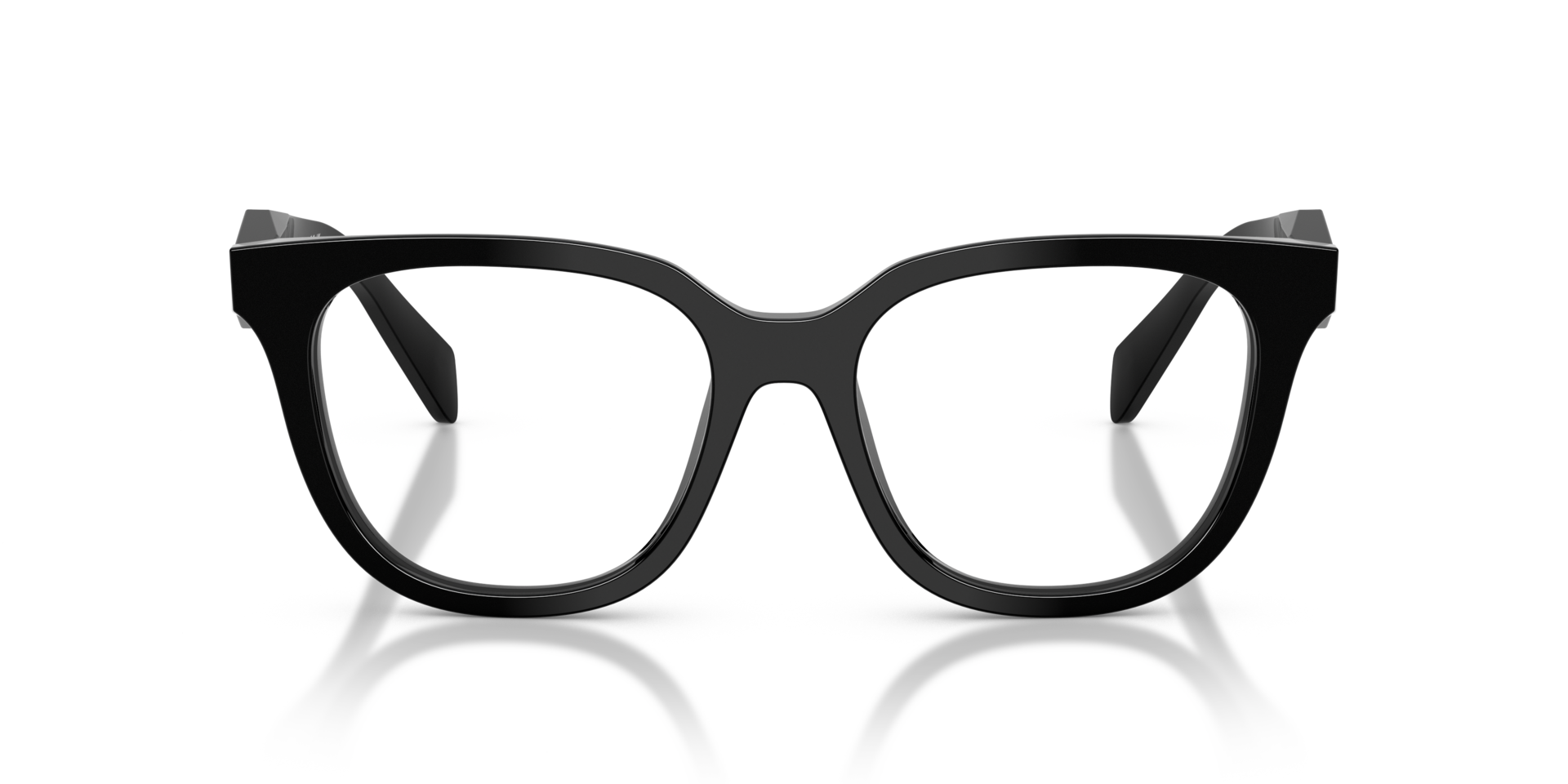 PR C11V Schwarz AcetatEyeglass Frames von B24, Vorderansicht