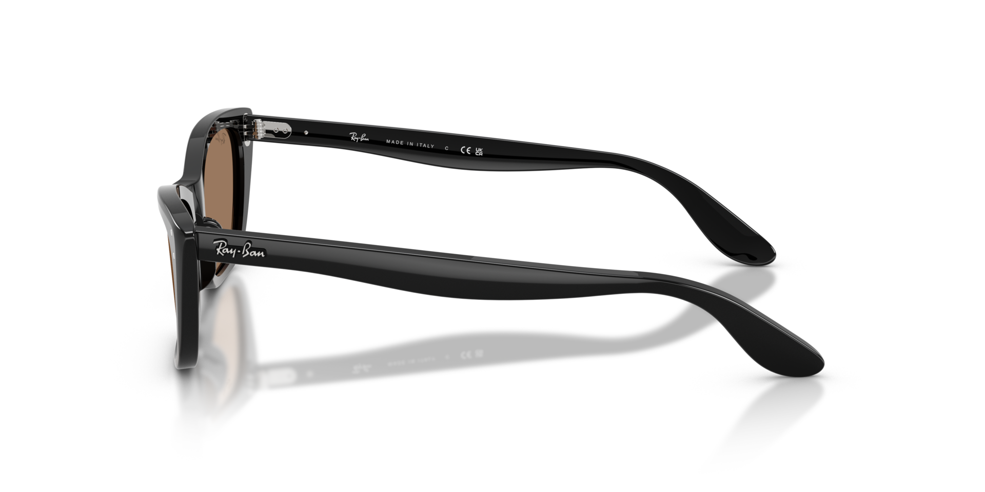 RB2299 Schwarz AcetatSunglass Frames von B24, Seitenansicht