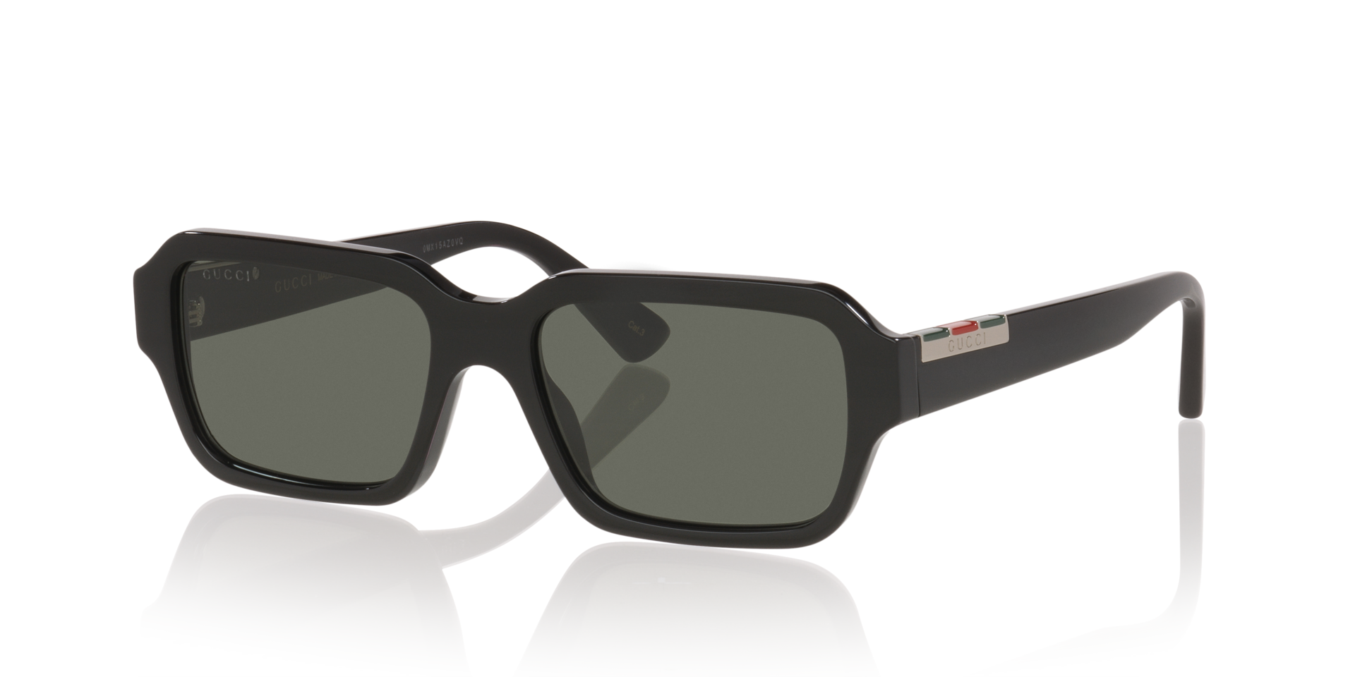 GG1887S Zwart AcetaatSunglass Frames van B24, Hoekweergave