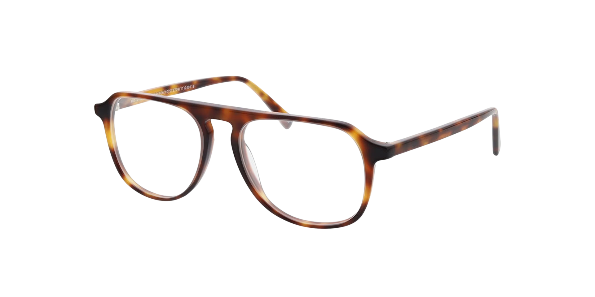 Berlin Havana AcetatEyeglass Frames von B24, Dreiviertelansicht