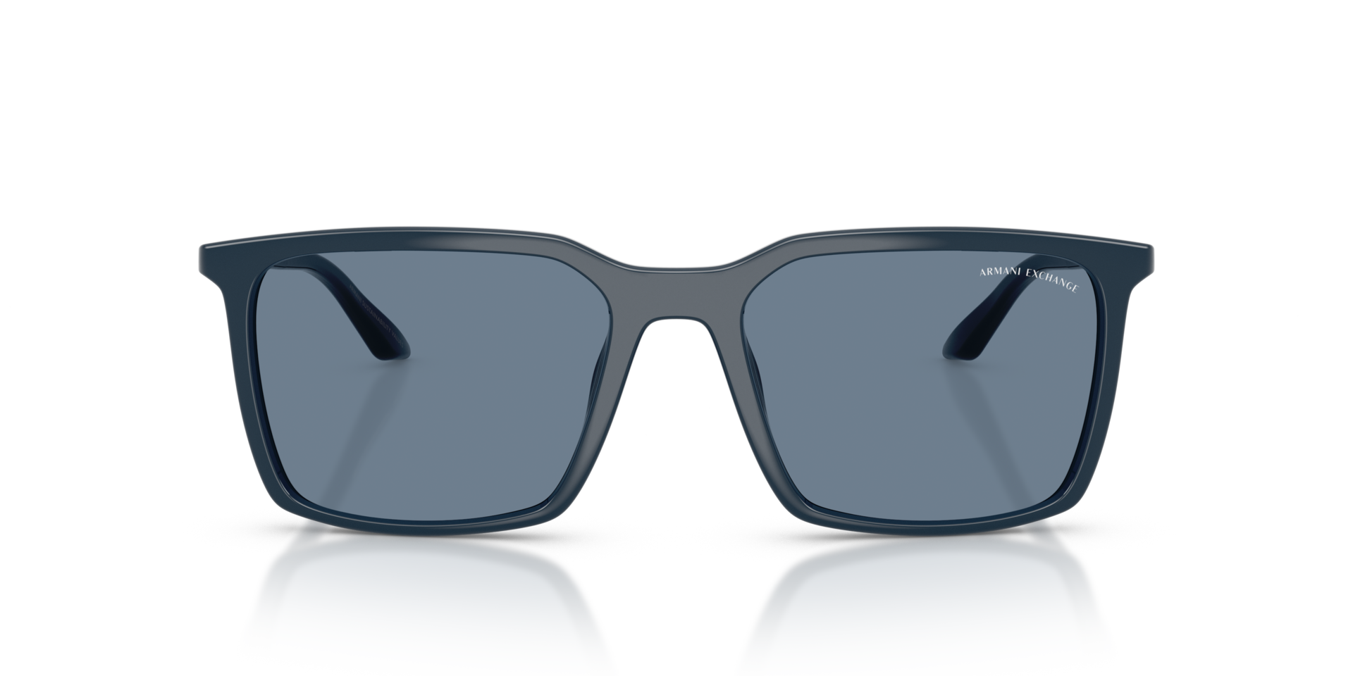 AX4170SU Shiny Blue KunststofSunglass Frames van B24, Vooraanzicht