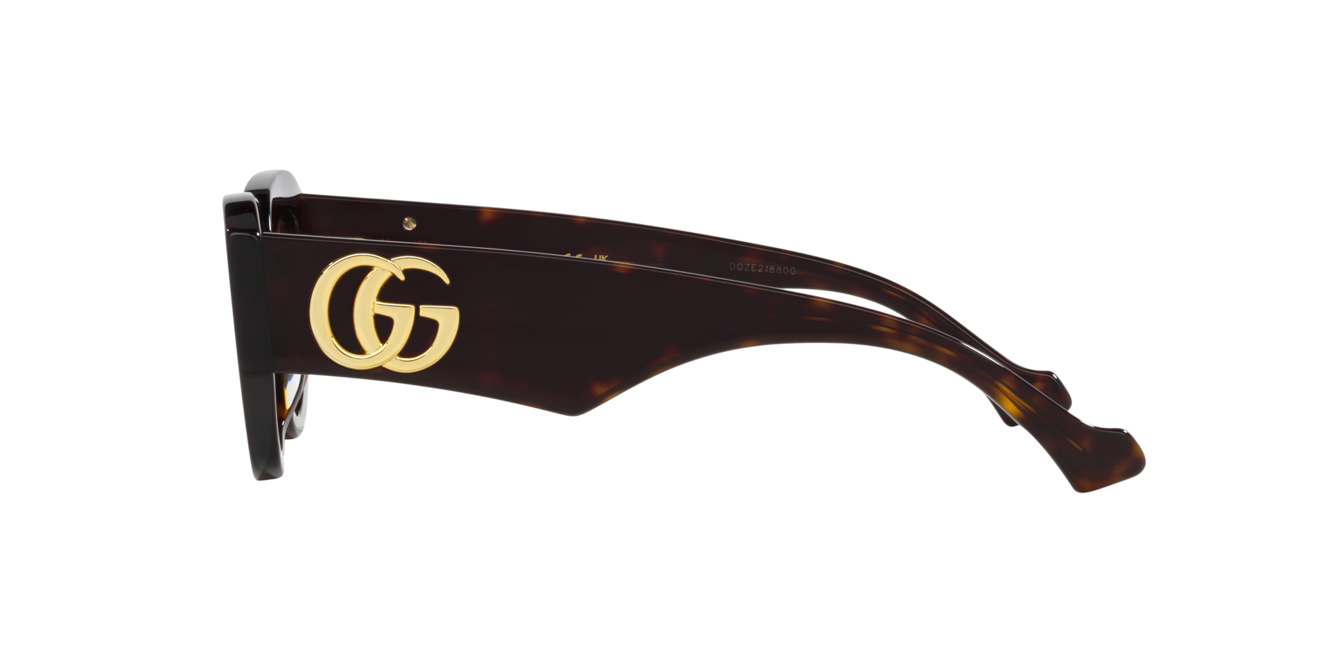 GG1421S Tortoise AcetaatSunglass Frames van B24, Zijaanzicht