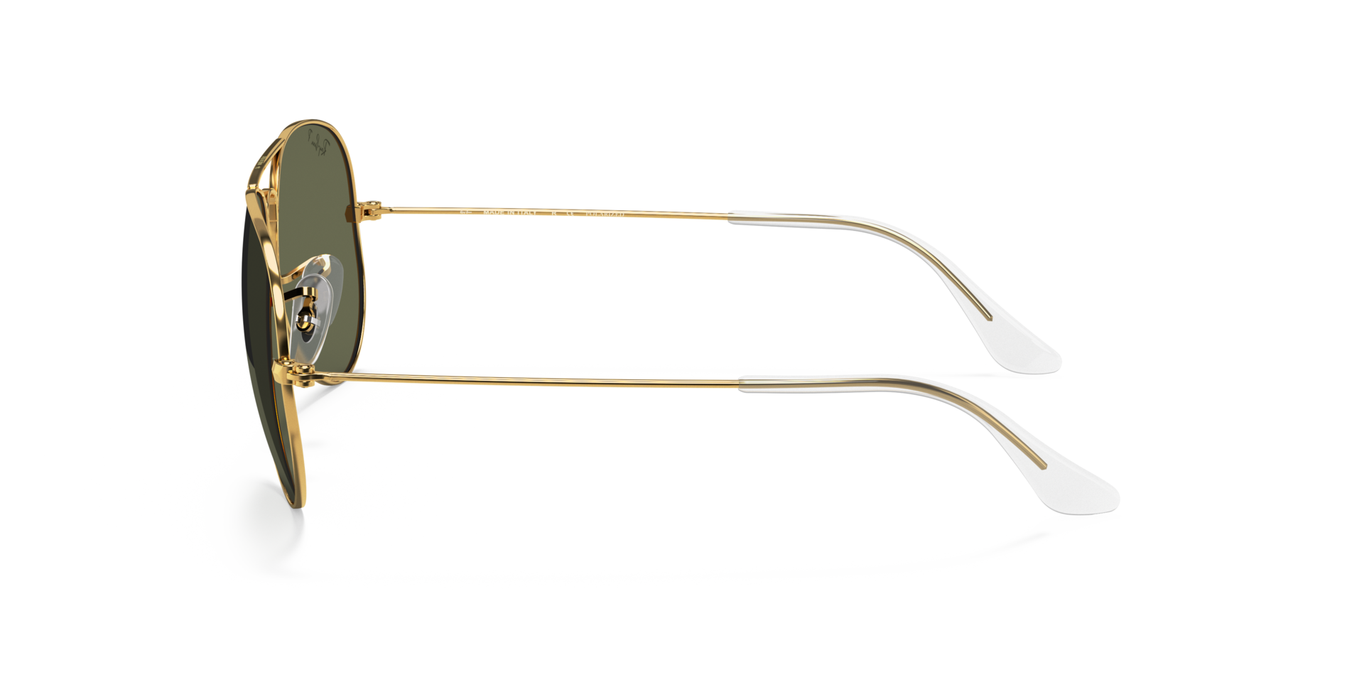 RB3025 Arista Gold MetallSunglass Frames von B24, Seitenansicht
