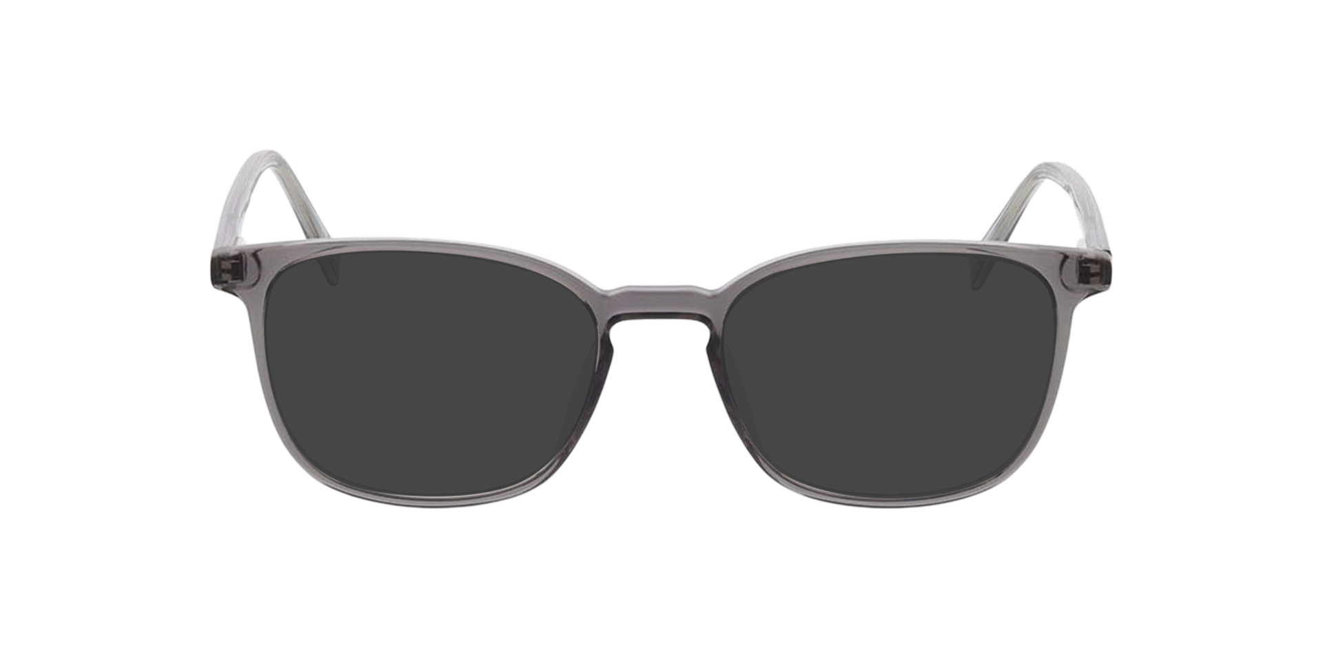 New Haven Kristalgrijs KunststofEyeglass Frames van B24, met getinte lenzen