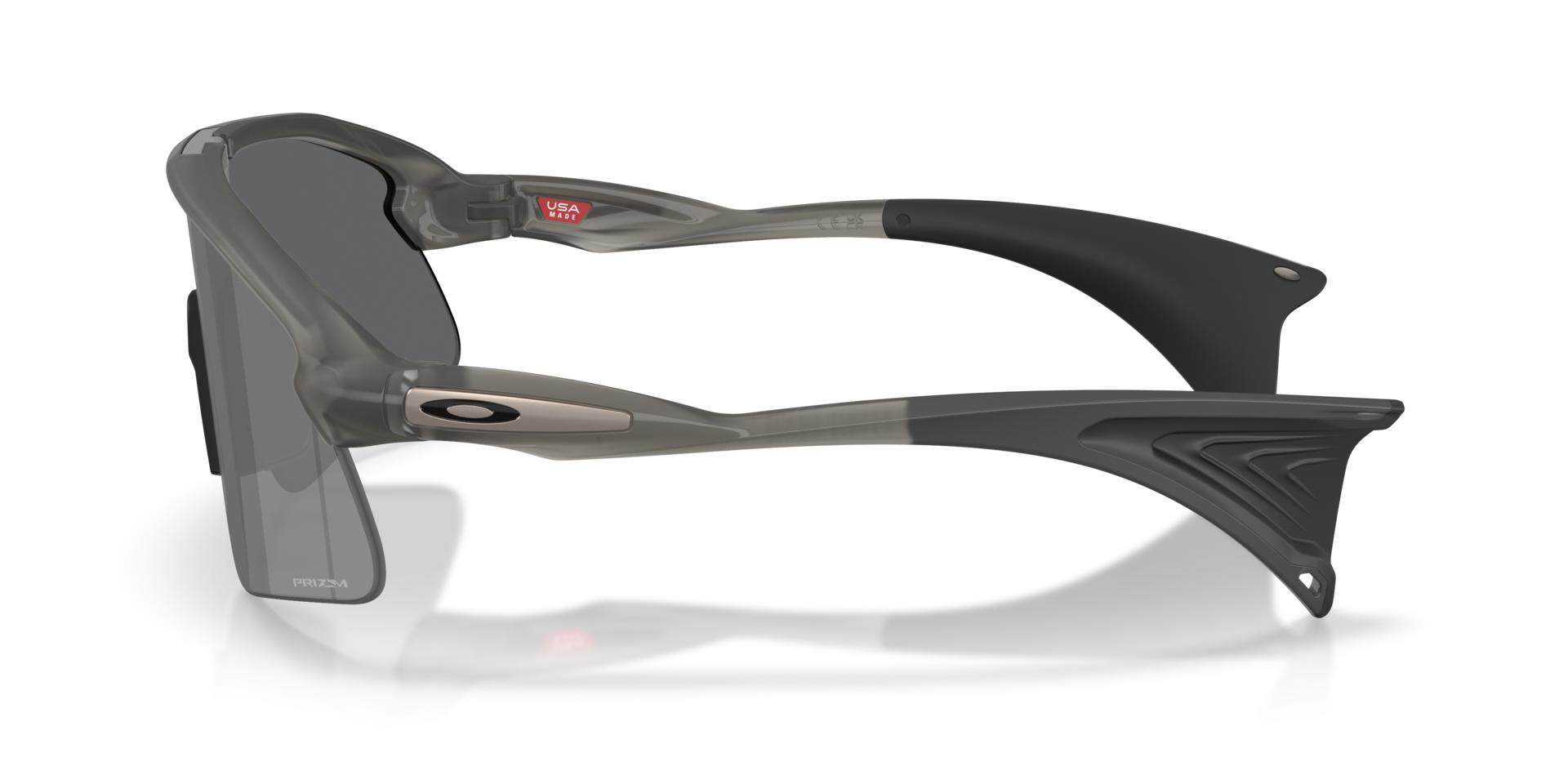 Stunt Devil Dofgrijs KunststofSunglass Frames van B24, Zijaanzicht