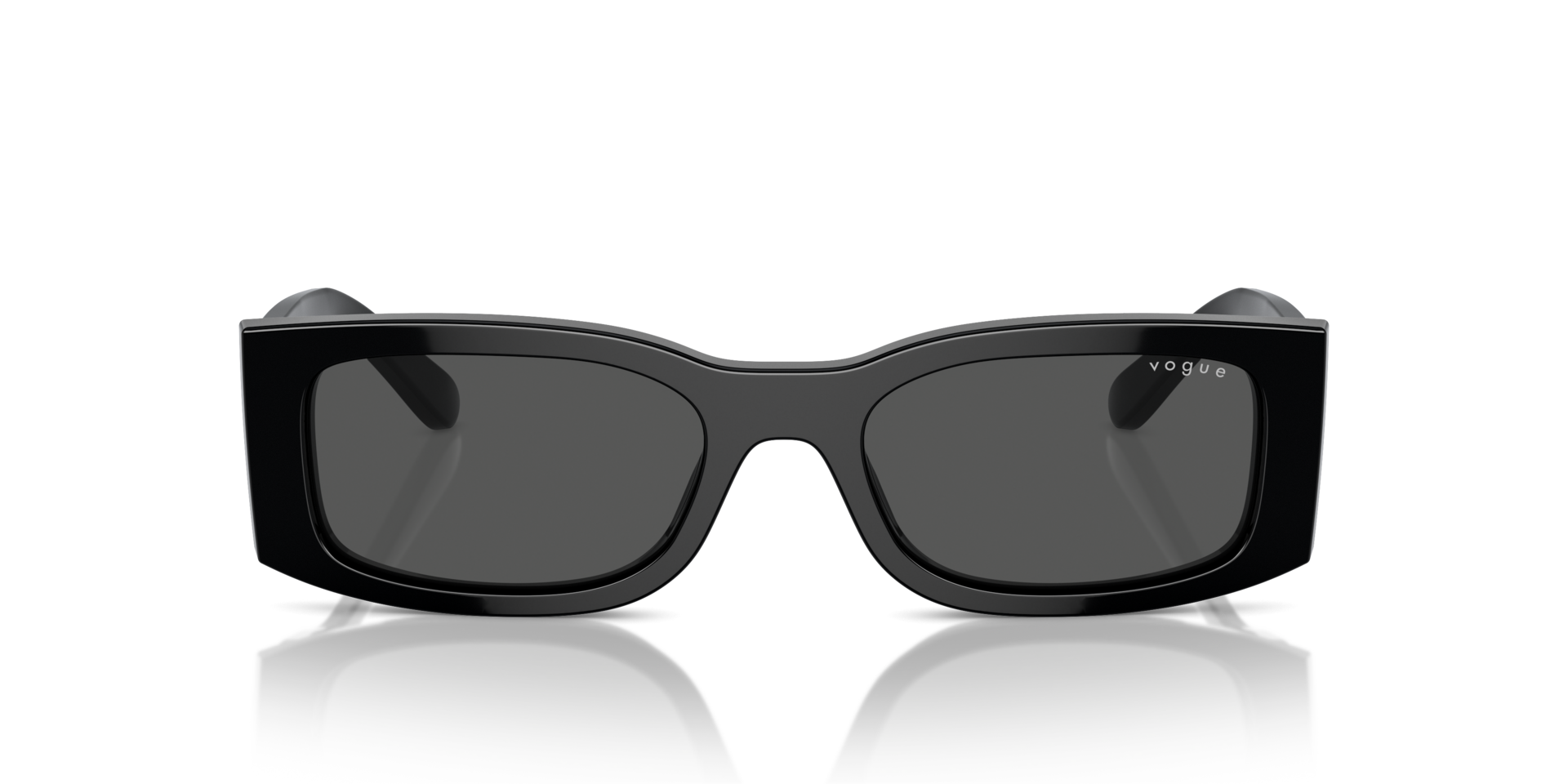 VO5584S Schwarz AcetatSunglass Frames von B24, Vorderansicht