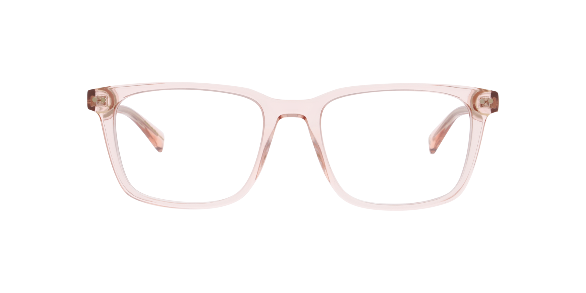 Alaska Kristallrosa AcetatEyeglass Frames von B24, Vorderansicht