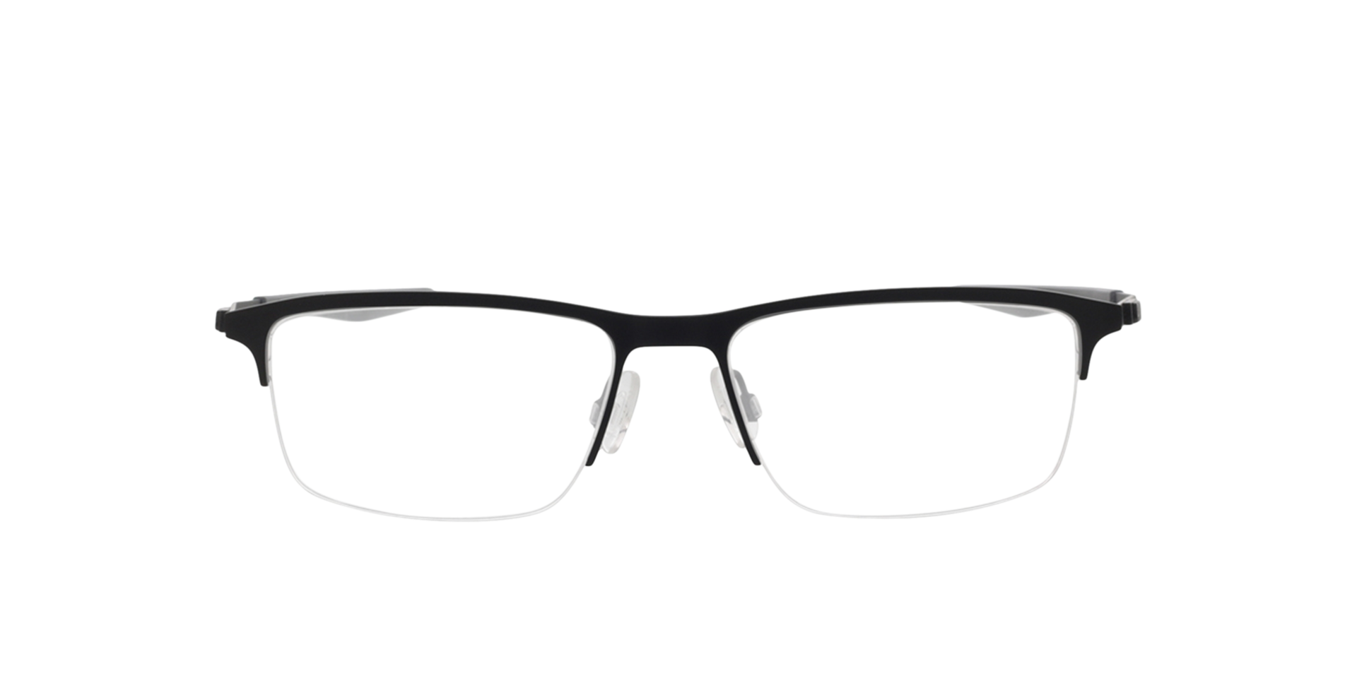 PU0302O Zwartmat MetaalEyeglass Frames van B24, Vooraanzicht
