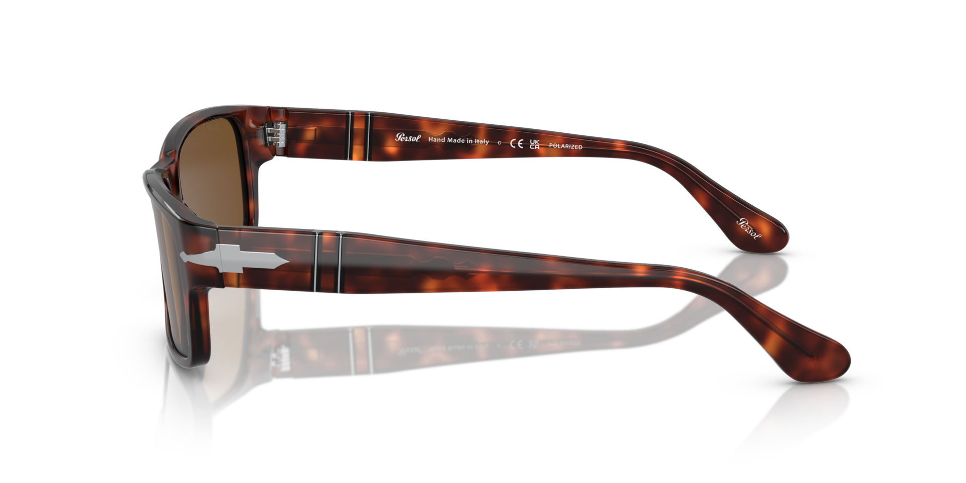 PO2803S Havana AcetatSunglass Frames von B24, Seitenansicht