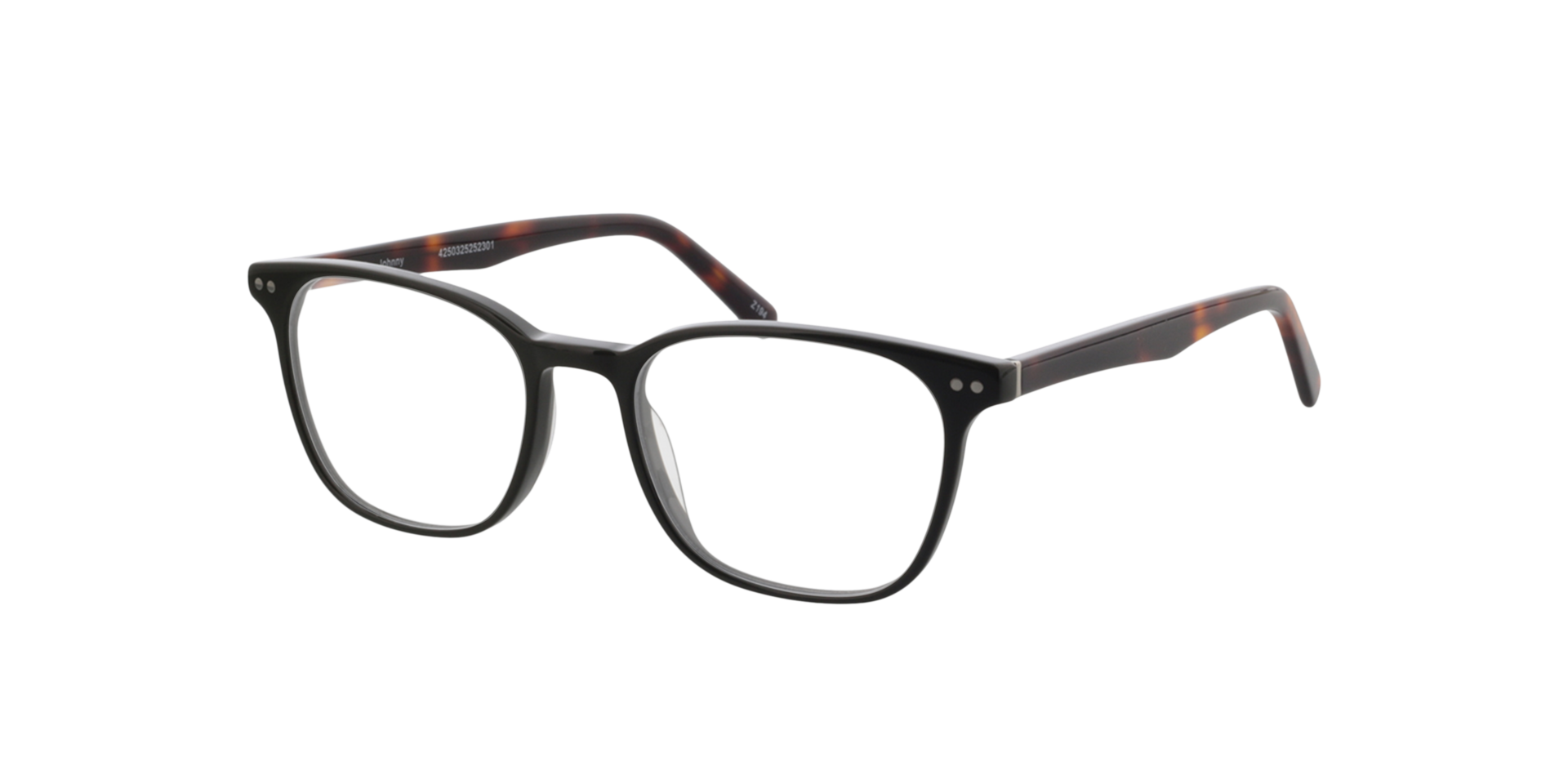 Johnny Kaki & Havana AcetaatEyeglass Frames van B24, Hoekweergave