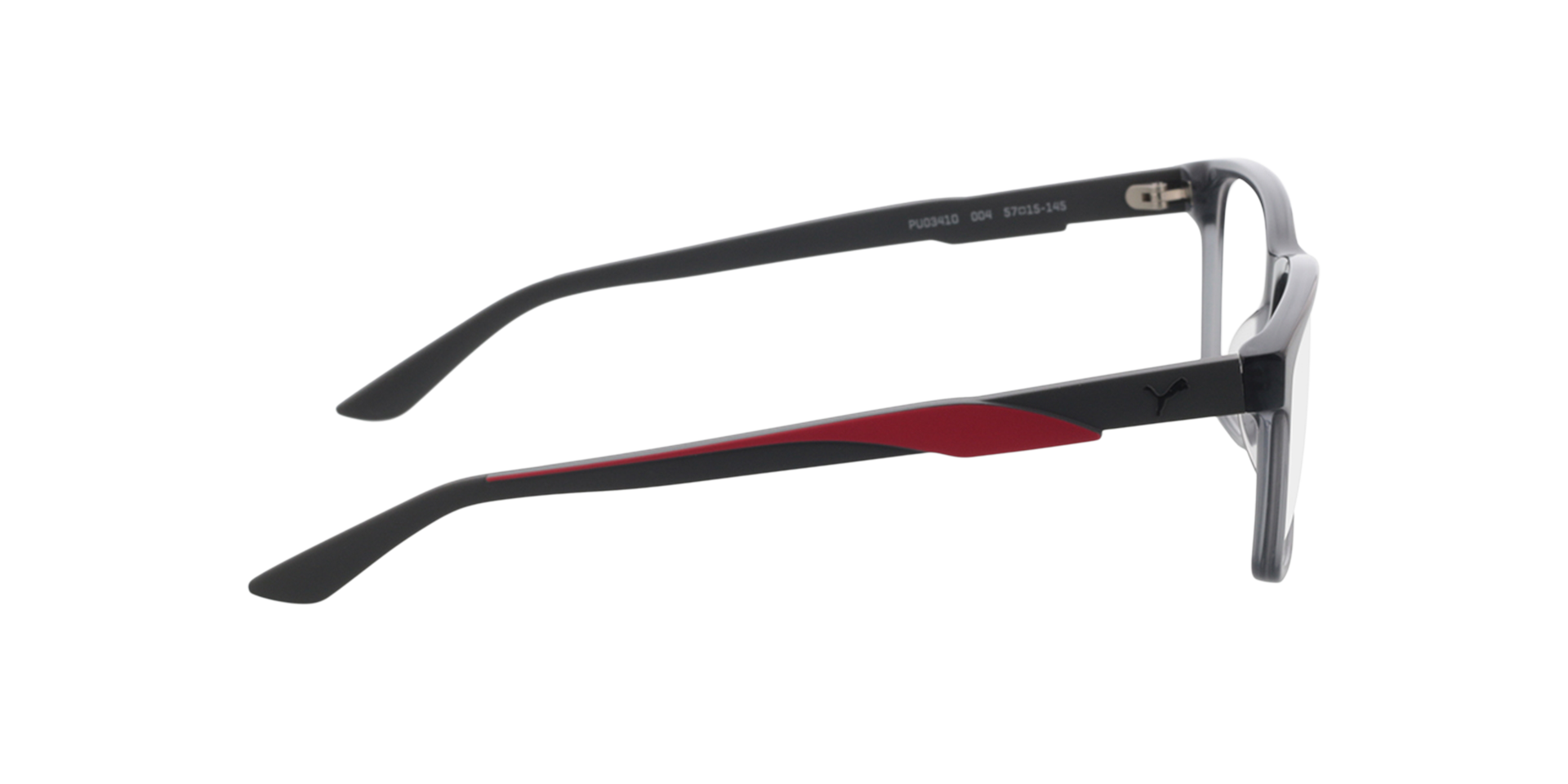 PU0341O Grau AcetatEyeglass Frames von B24, Seitenansicht