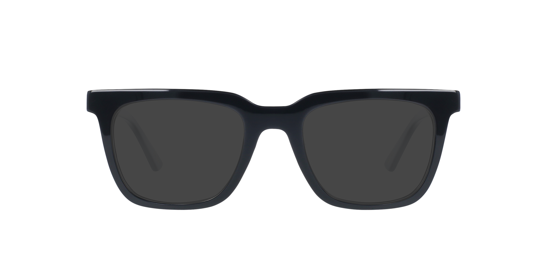 Vince Jet Black AcetatEyeglass Frames von B24, mit getönten Gläsern