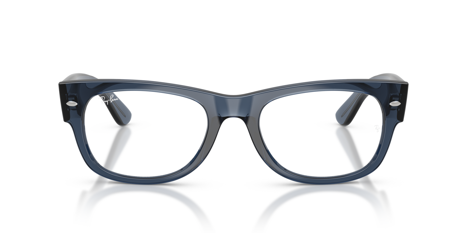 RB0832V Dunkelblau KunststoffEyeglass Frames von B24, Vorderansicht