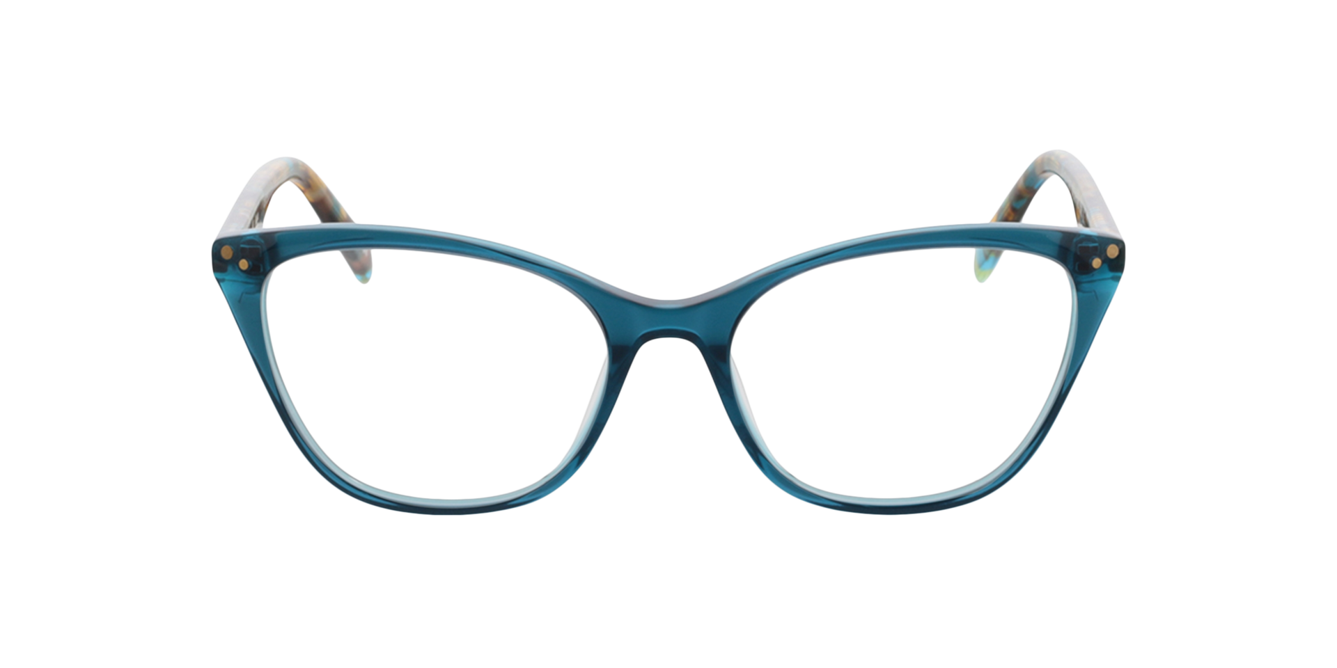 Bilayer Blue / Yellow Havana Megan -  Acetate Brillen