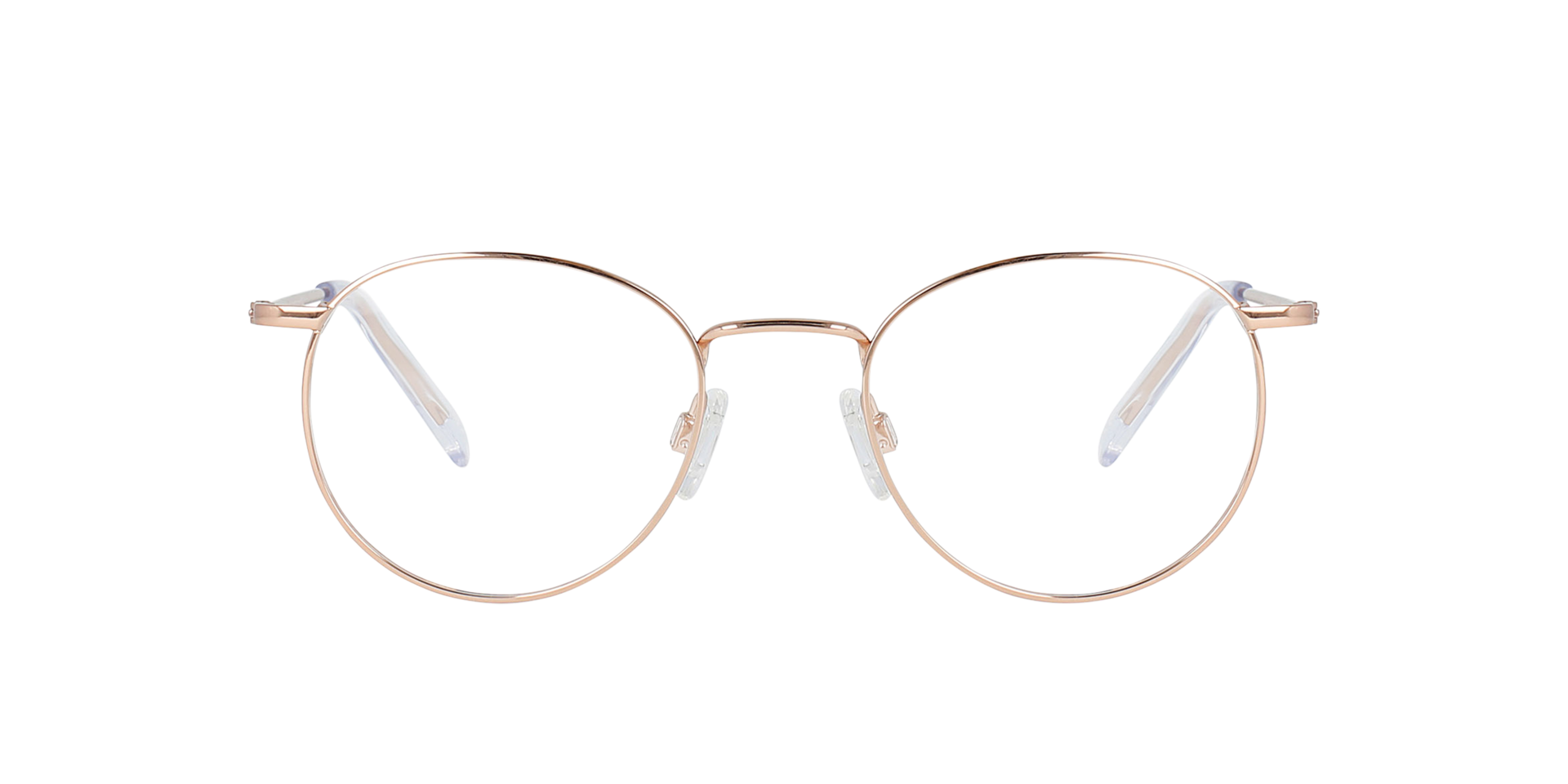 Ceo Rose Gold Titanium TitaanEyeglass Frames van B24, Vooraanzicht