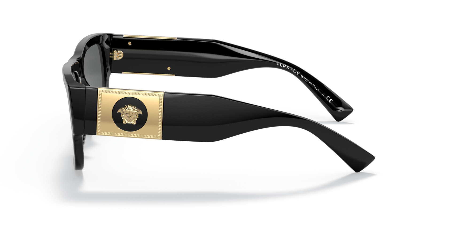VE4406 Schwarz AcetatSunglass Frames von B24, Seitenansicht