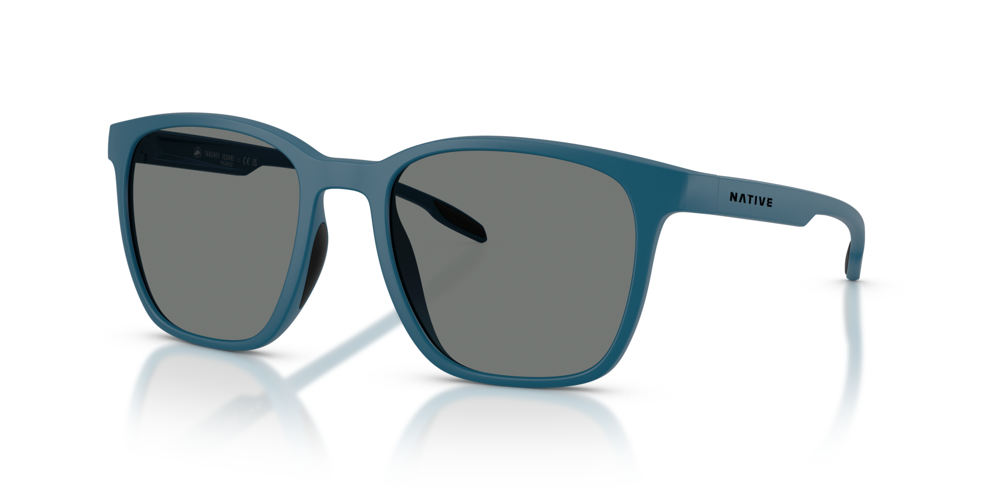 XD9046 Overland Blue KunststoffSunglass Frames von B24, Dreiviertelansicht