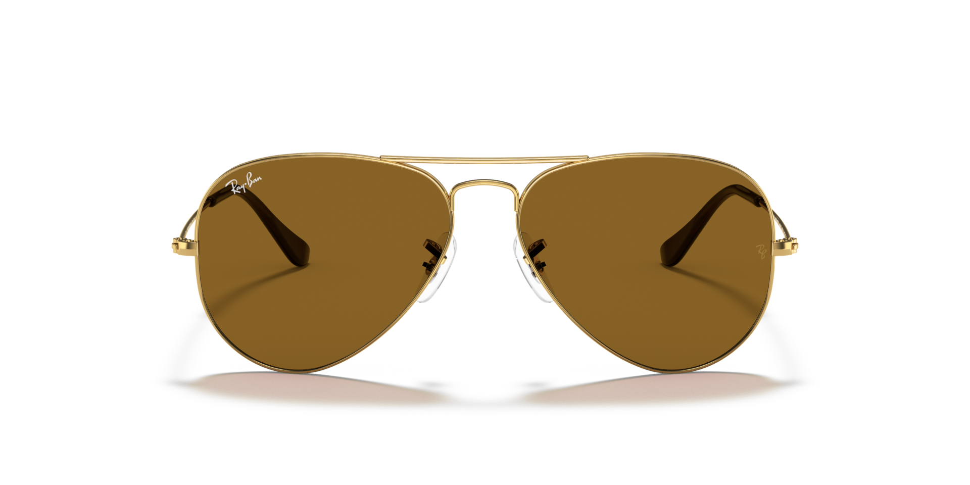 RB3025 Arista goud MetaalSunglass Frames van B24, Vooraanzicht
