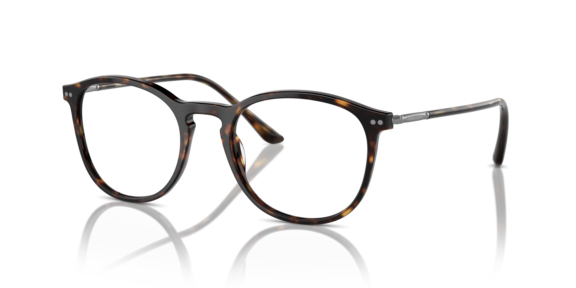 AR7125 Donker Havana AcetaatEyeglass Frames van B24, Hoekweergave