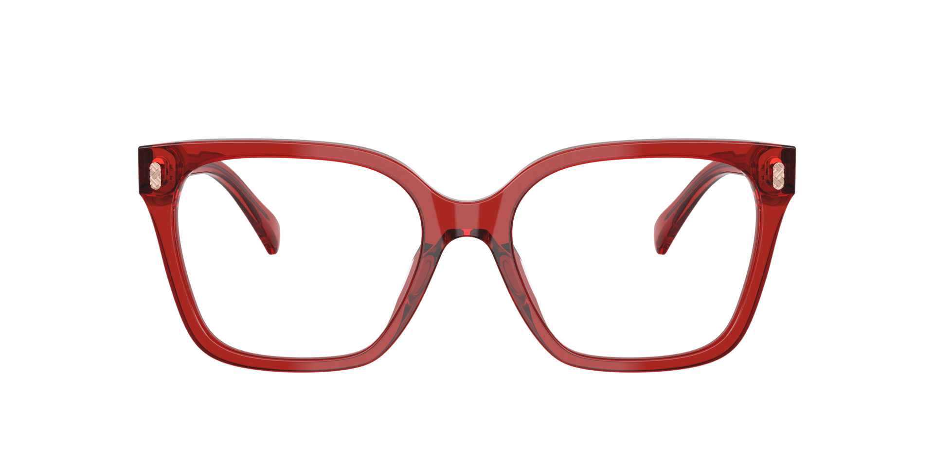Shiny Transparent Burgundy RA7158U -  Acetate Brillen