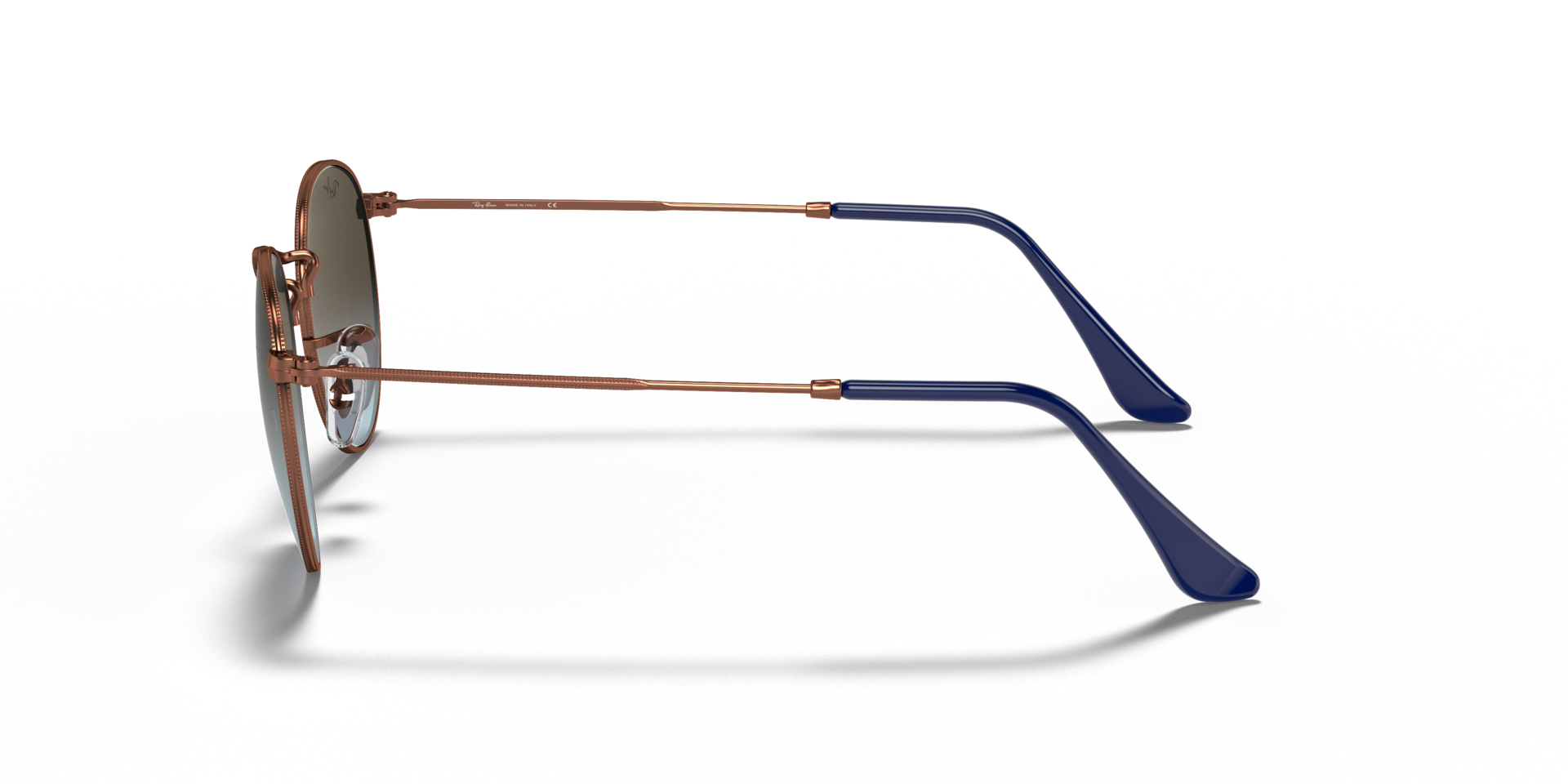 RB3447 Bronze-Kupfer MetallSunglass Frames von B24, Seitenansicht