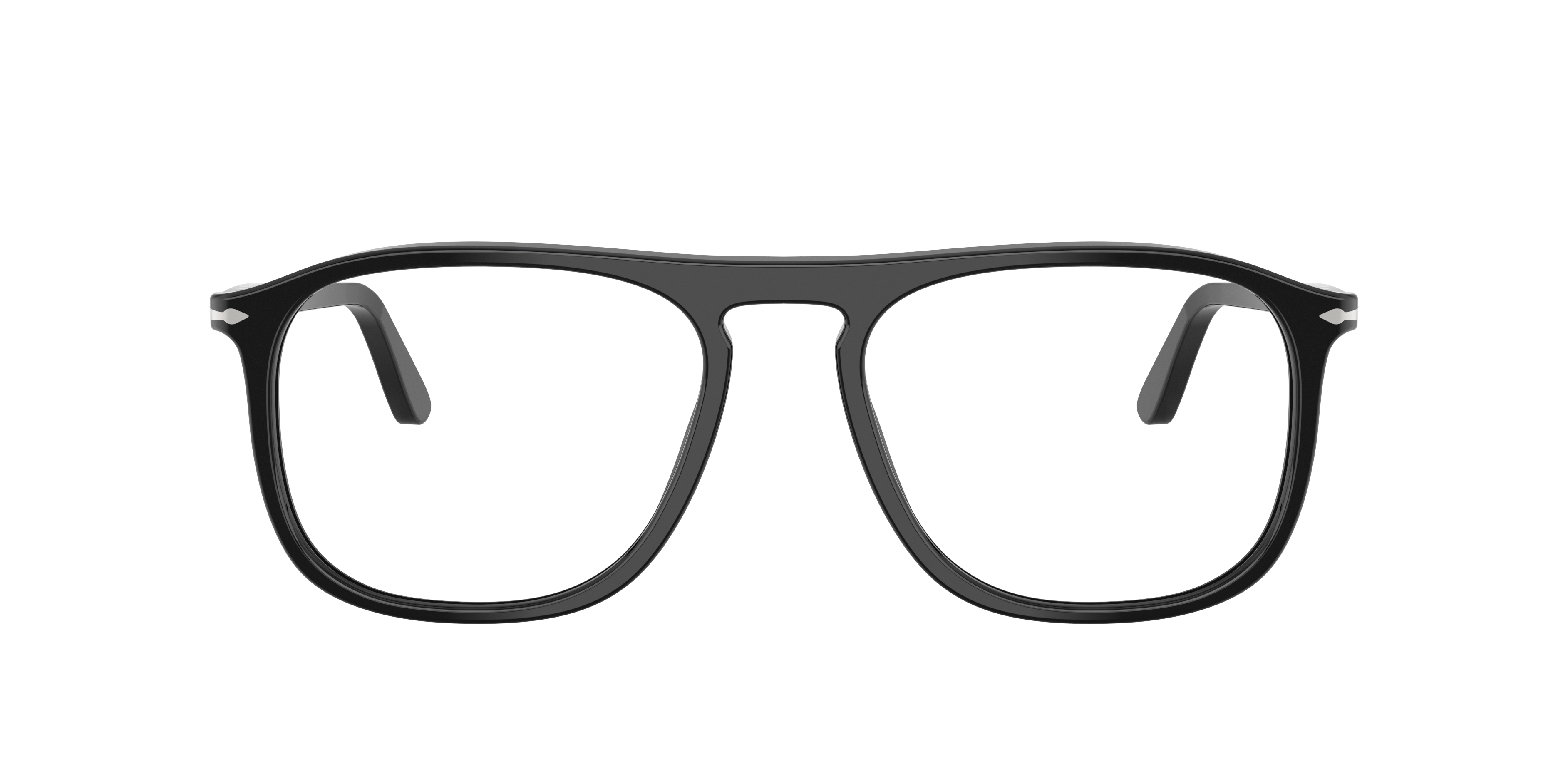 Persol Unisex Schwarz Po3392v 95 Optische Fassungen Acetat Transparent Quadratisch Normal - Bild 4