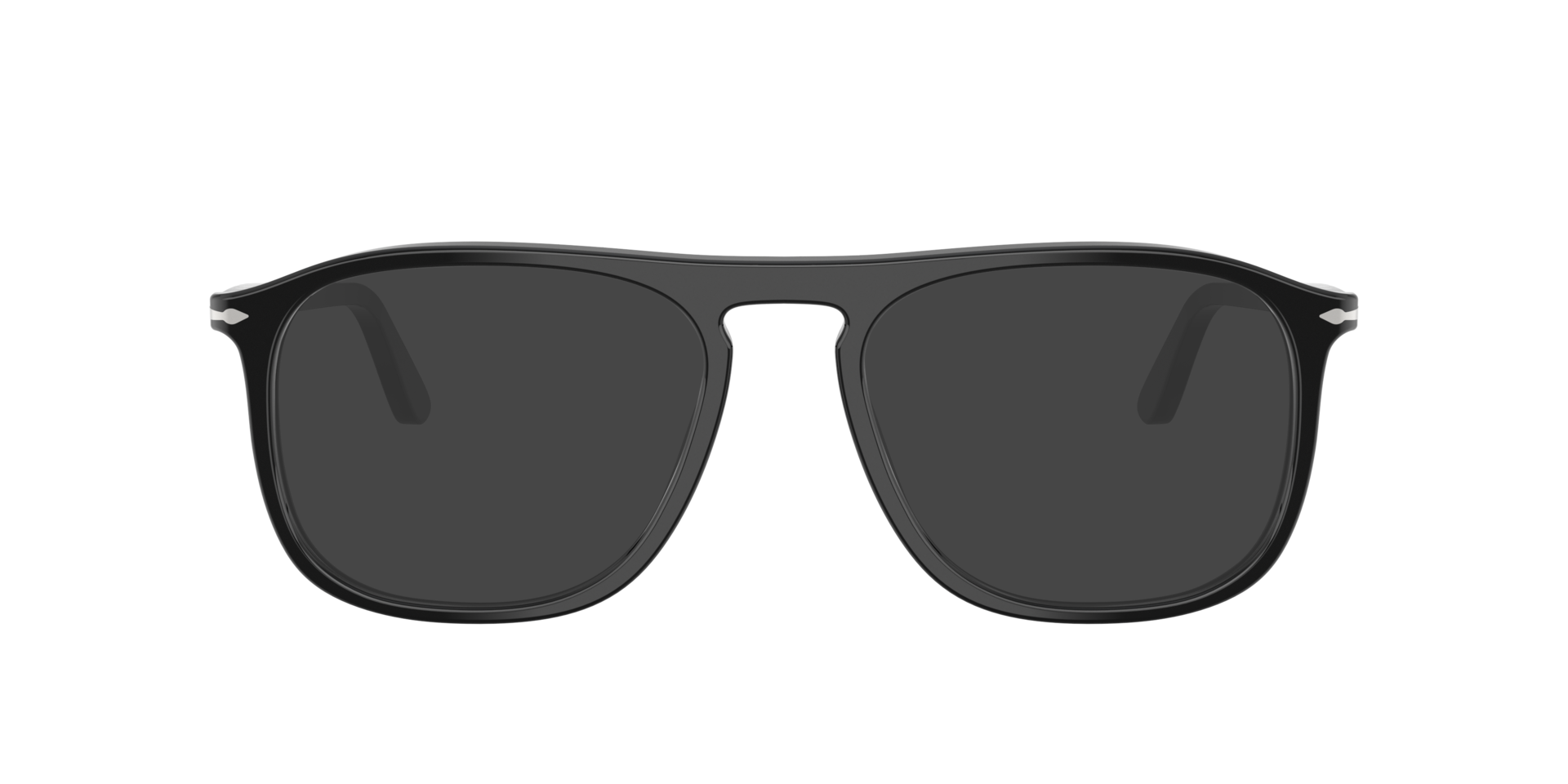 PO3392V Schwarz AcetatEyeglass Frames von B24, mit getönten Gläsern
