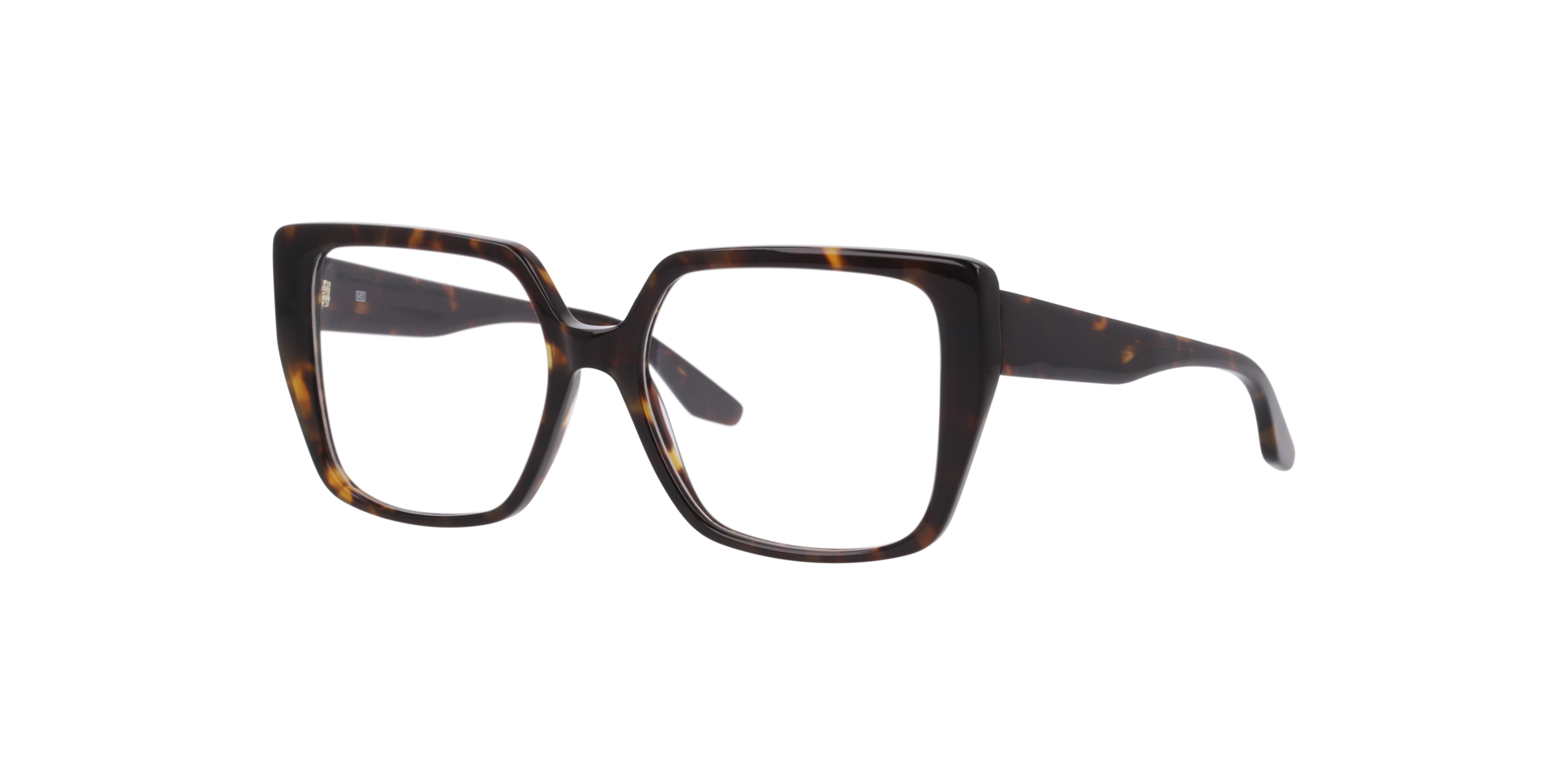 BETTY Havana AcetaatEyeglass Frames van B24, Hoekweergave