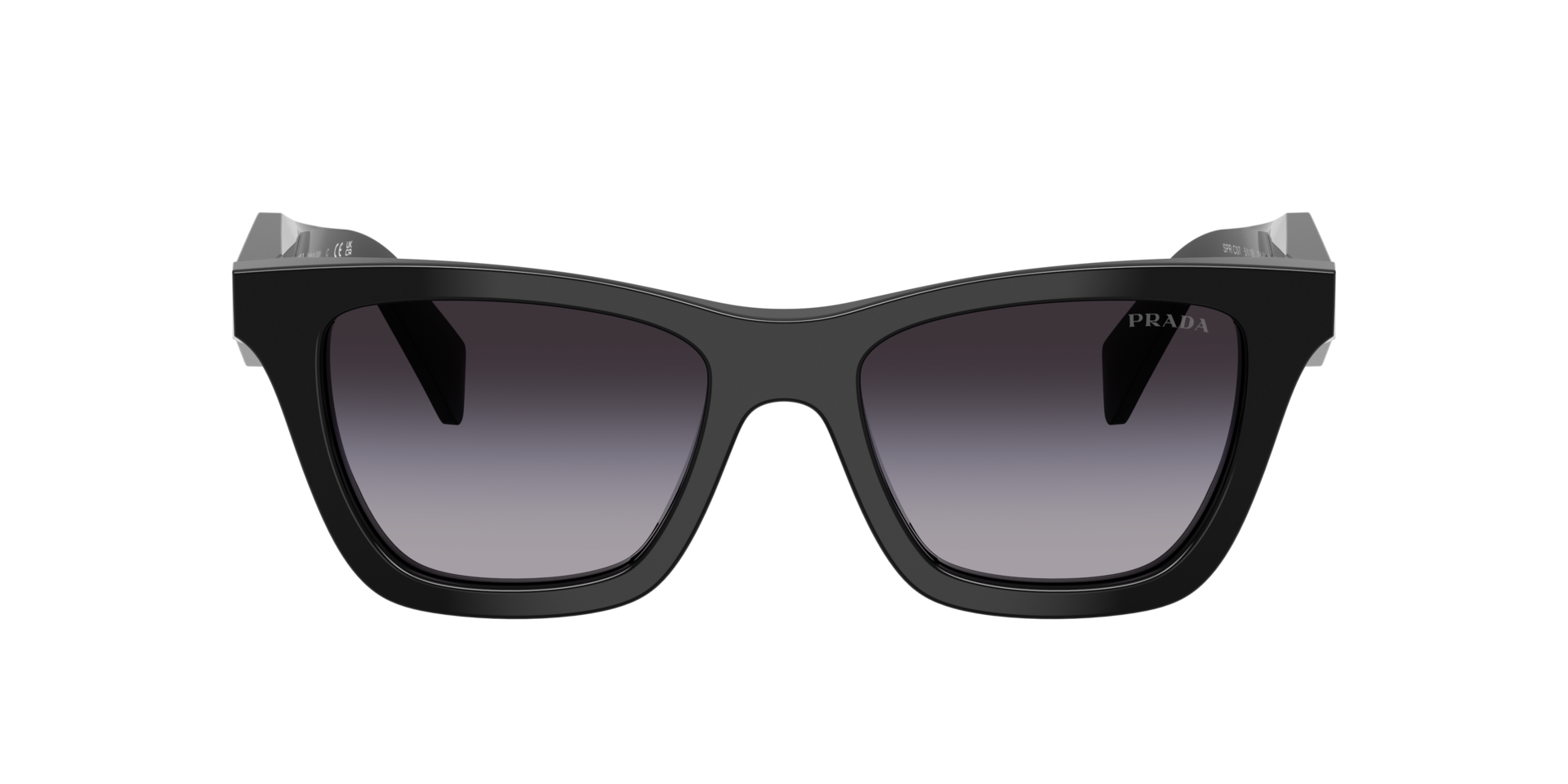PR C07S Zwart AcetaatSunglass Frames van B24, met getinte lenzen