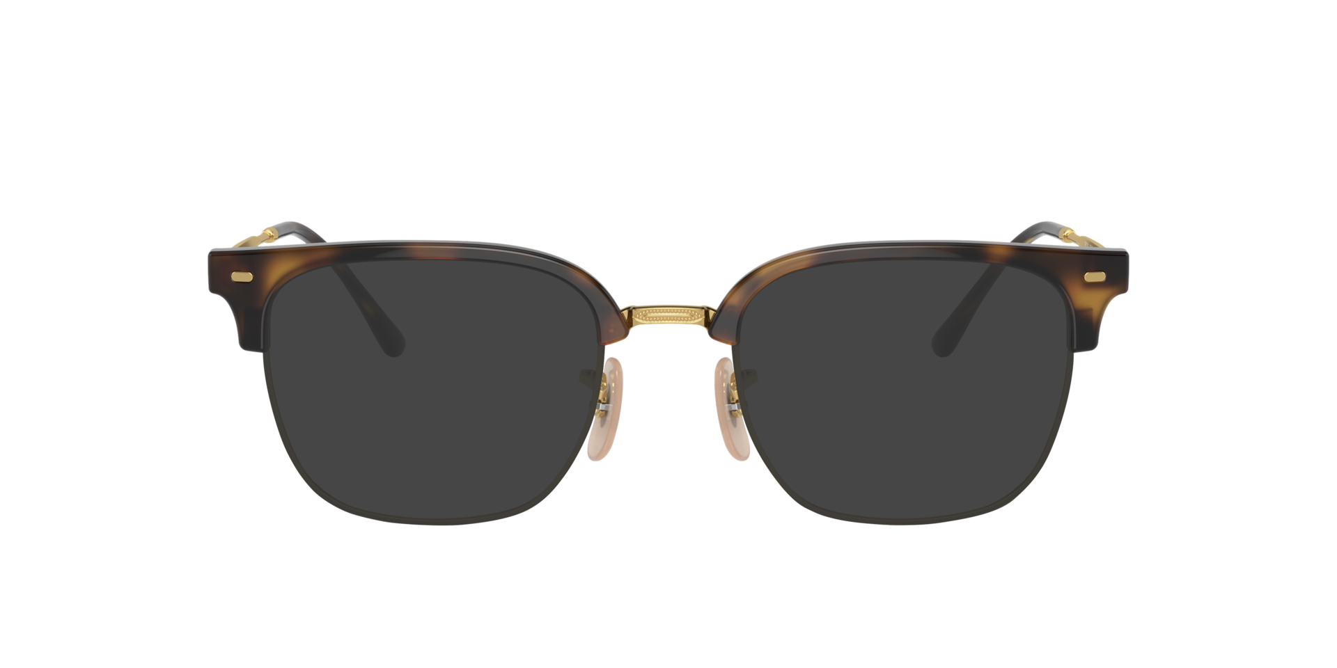 RB7216 Havana auf Gold KunststoffEyeglass Frames von B24, mit getönten Gläsern