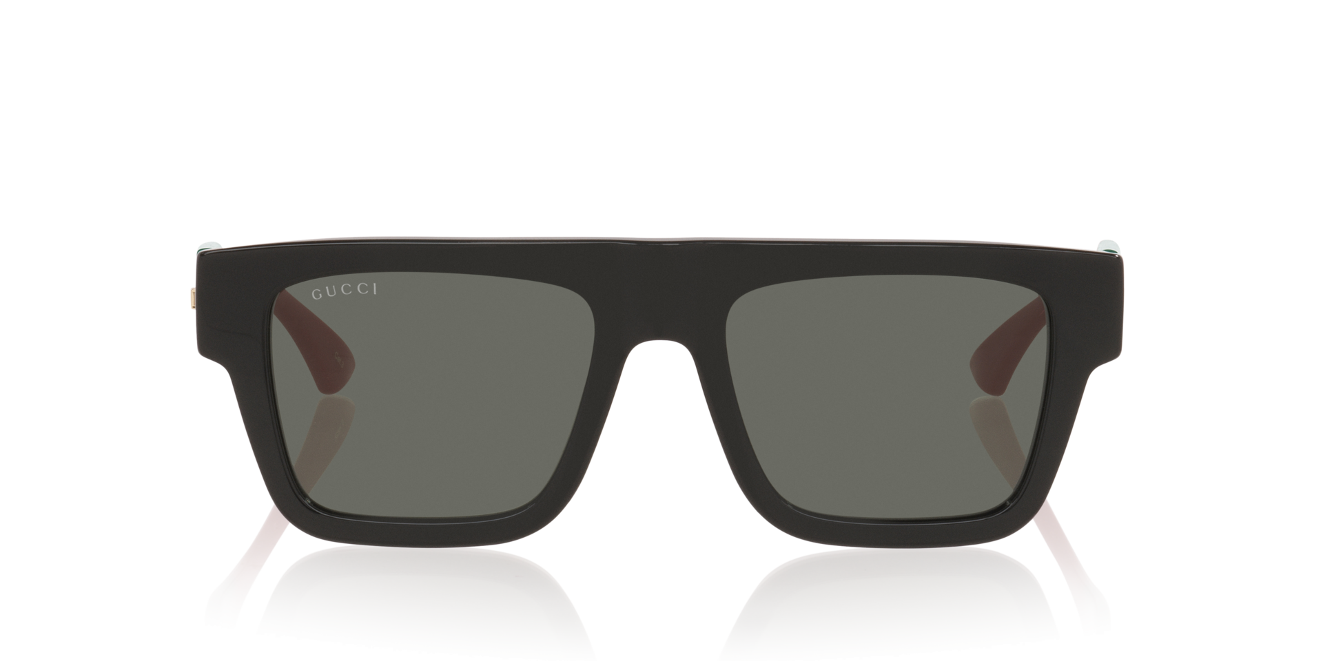 GG1868S Zwart AcetaatSunglass Frames van B24, Vooraanzicht