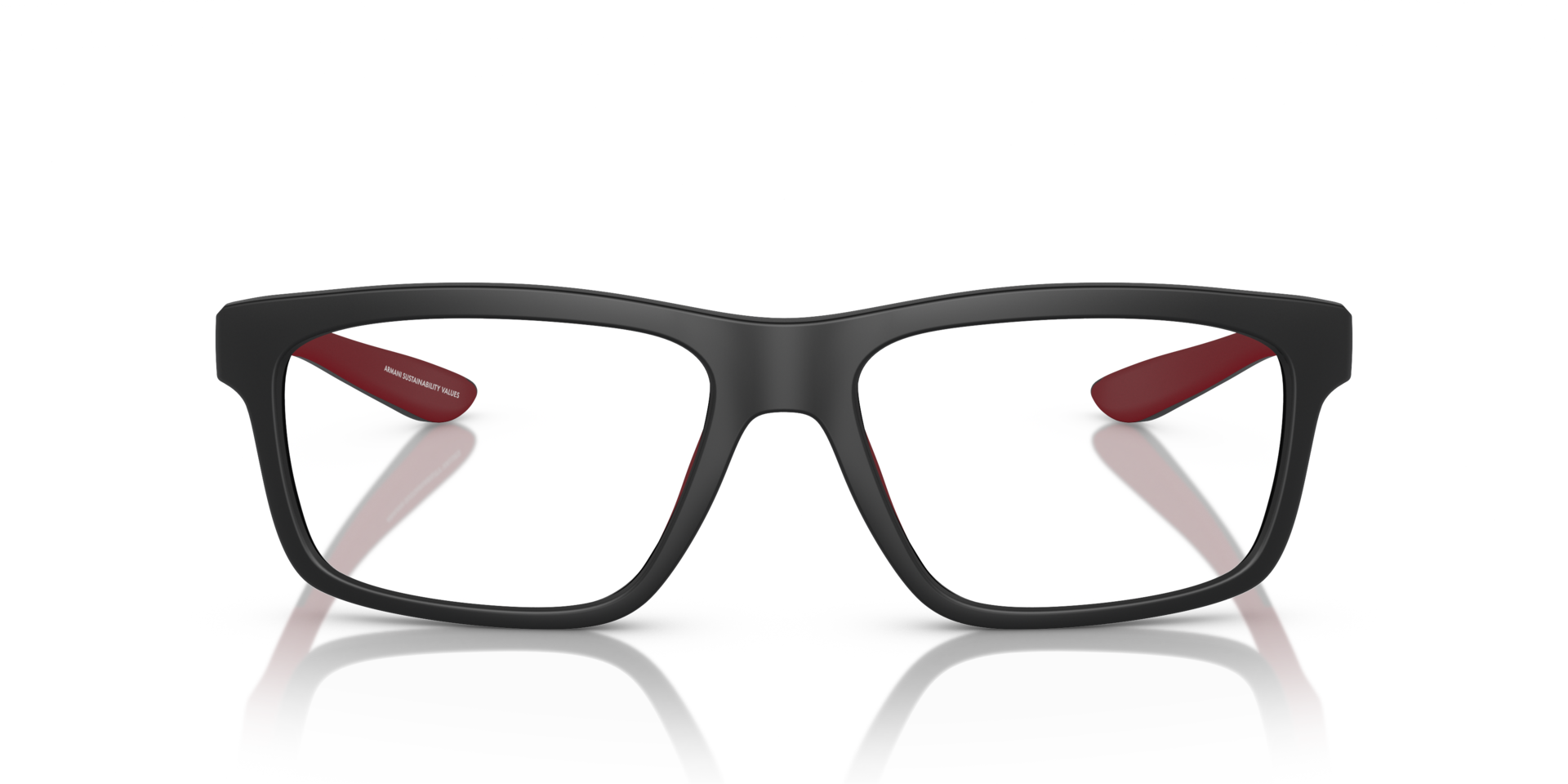 EA3220U Matt Schwarz KunststoffEyeglass Frames von B24, Vorderansicht