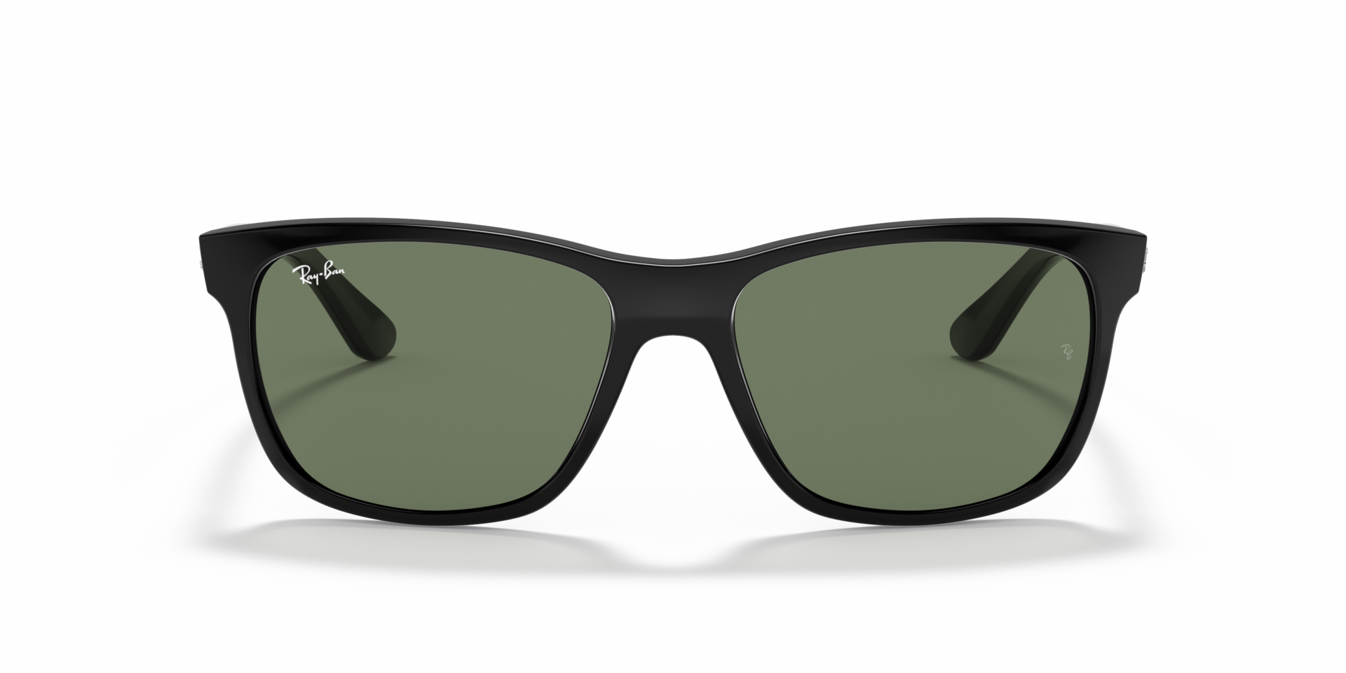 RB4181 Zwart KunststofSunglass Frames van B24, Vooraanzicht