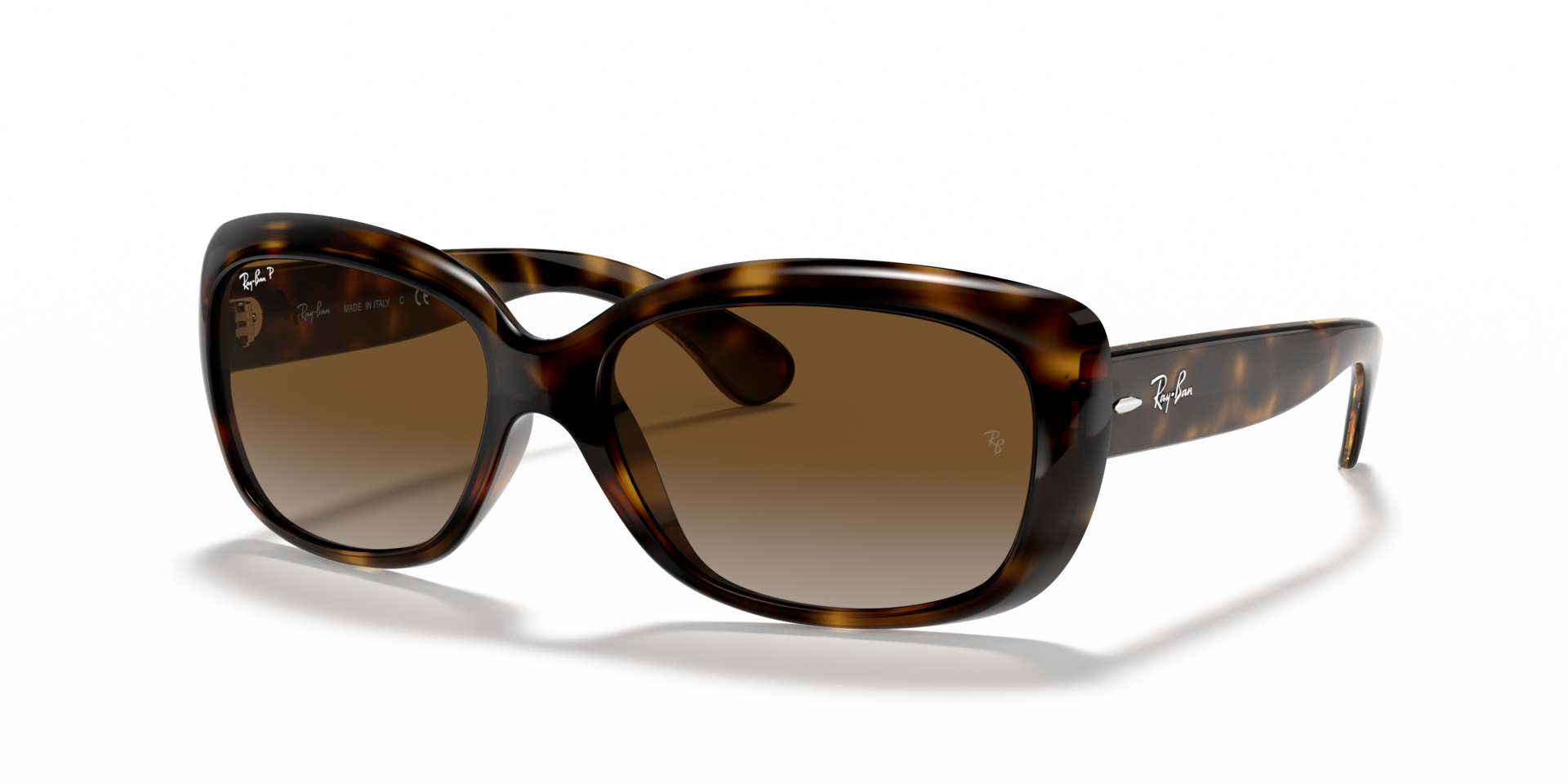 RB4101 Hellhavana KunststoffSunglass Frames von B24, Dreiviertelansicht