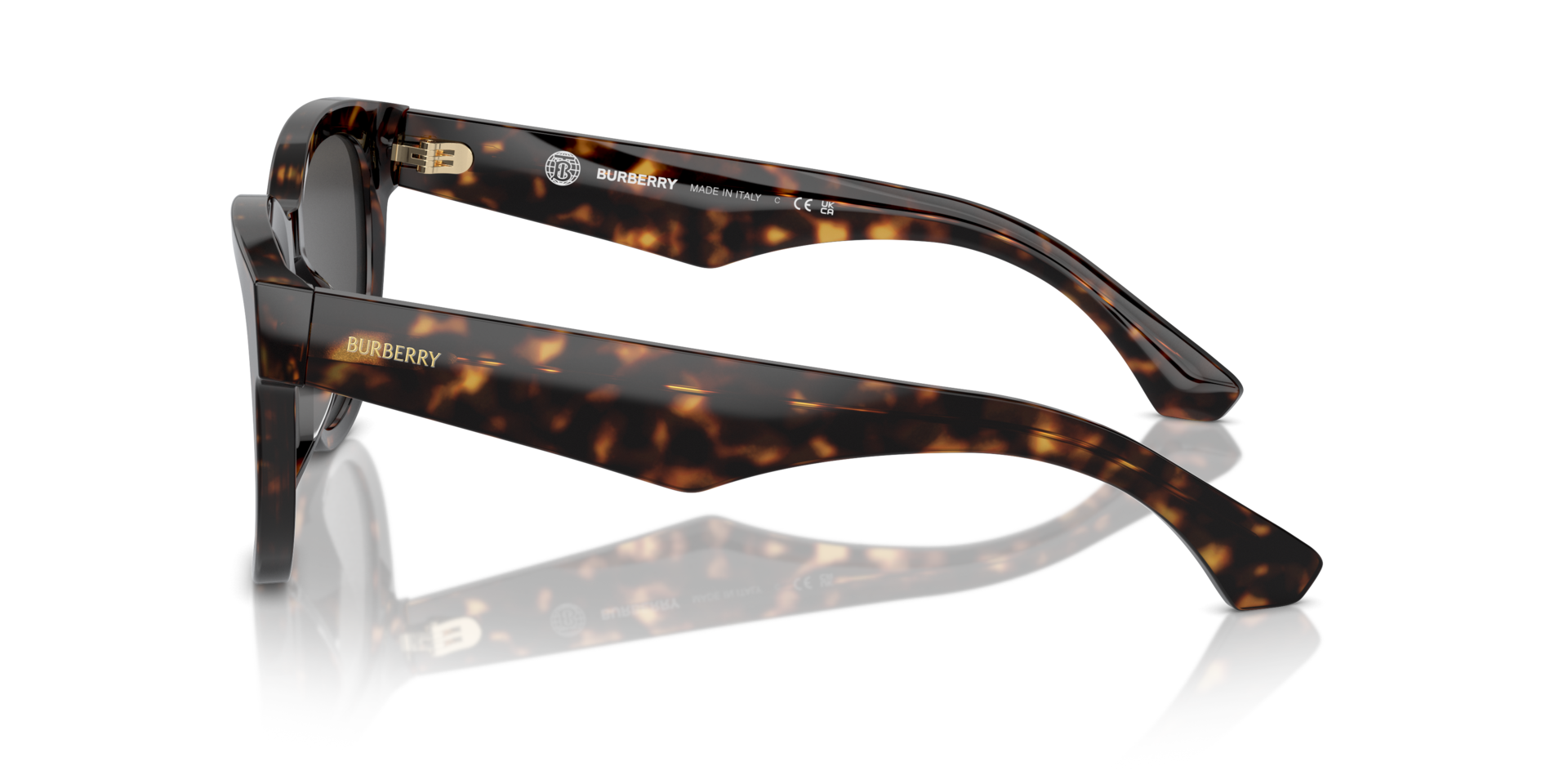 BE4432U Dunkelhavana AcetatSunglass Frames von B24, Seitenansicht