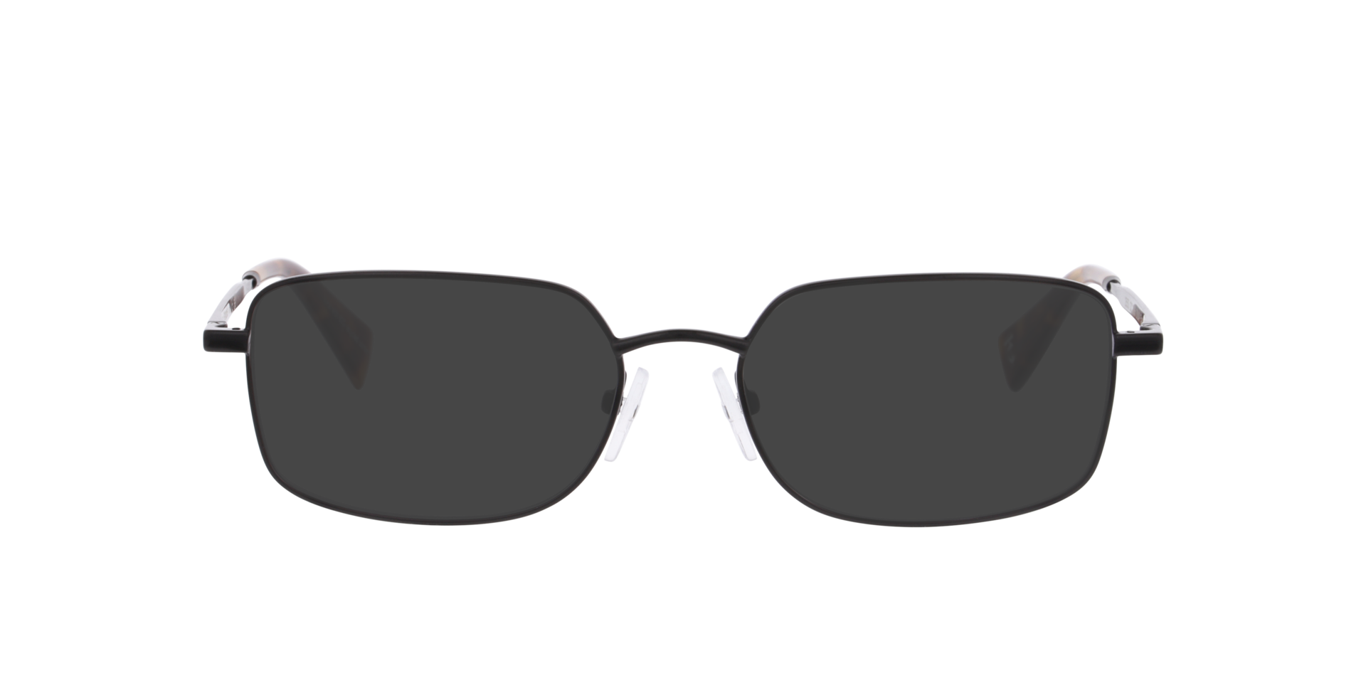 Silva Schwarz MetallEyeglass Frames von B24, mit getönten Gläsern