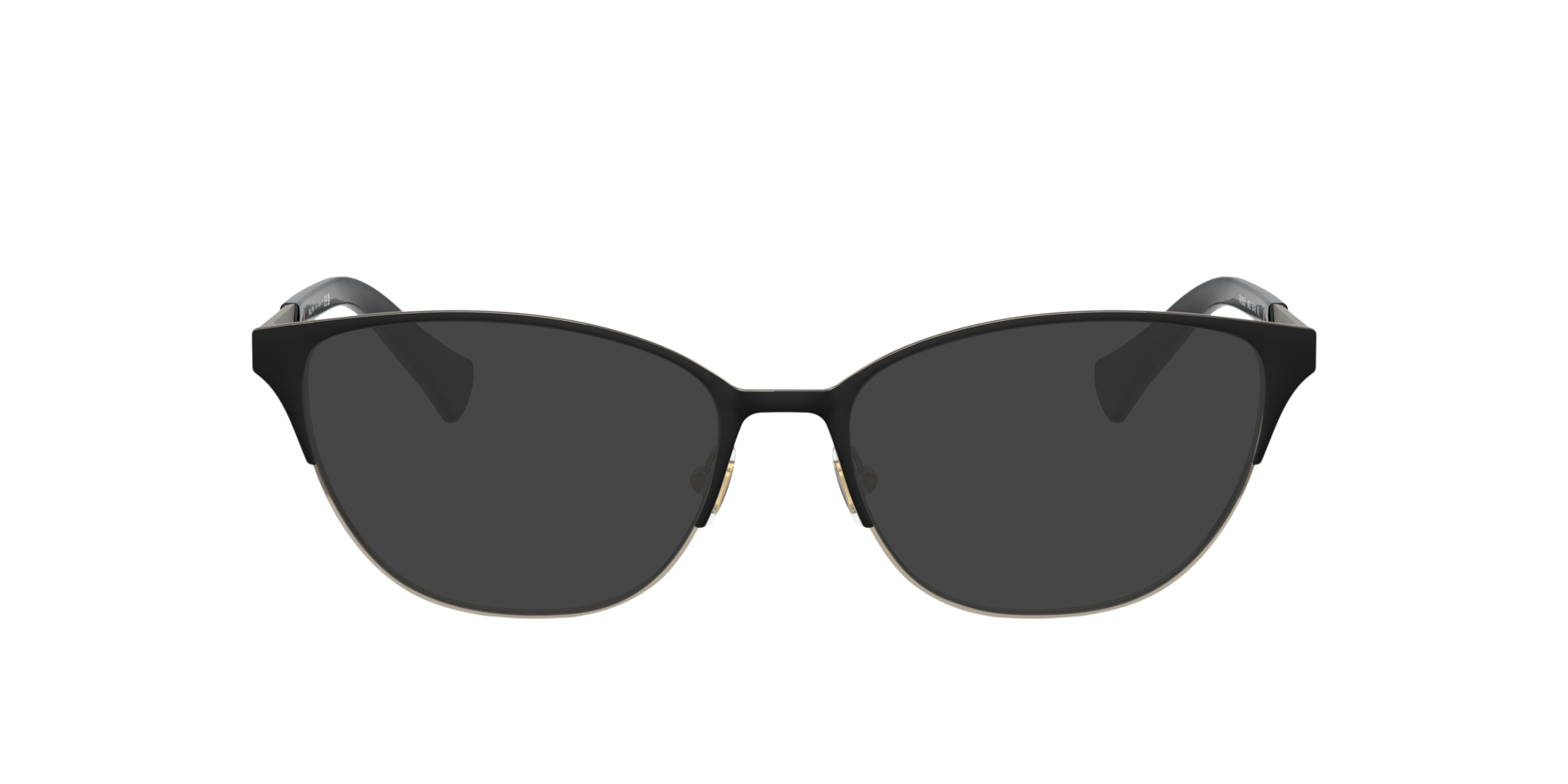 RA6055 Semi Shiny Black MetallEyeglass Frames von B24, mit getönten Gläsern