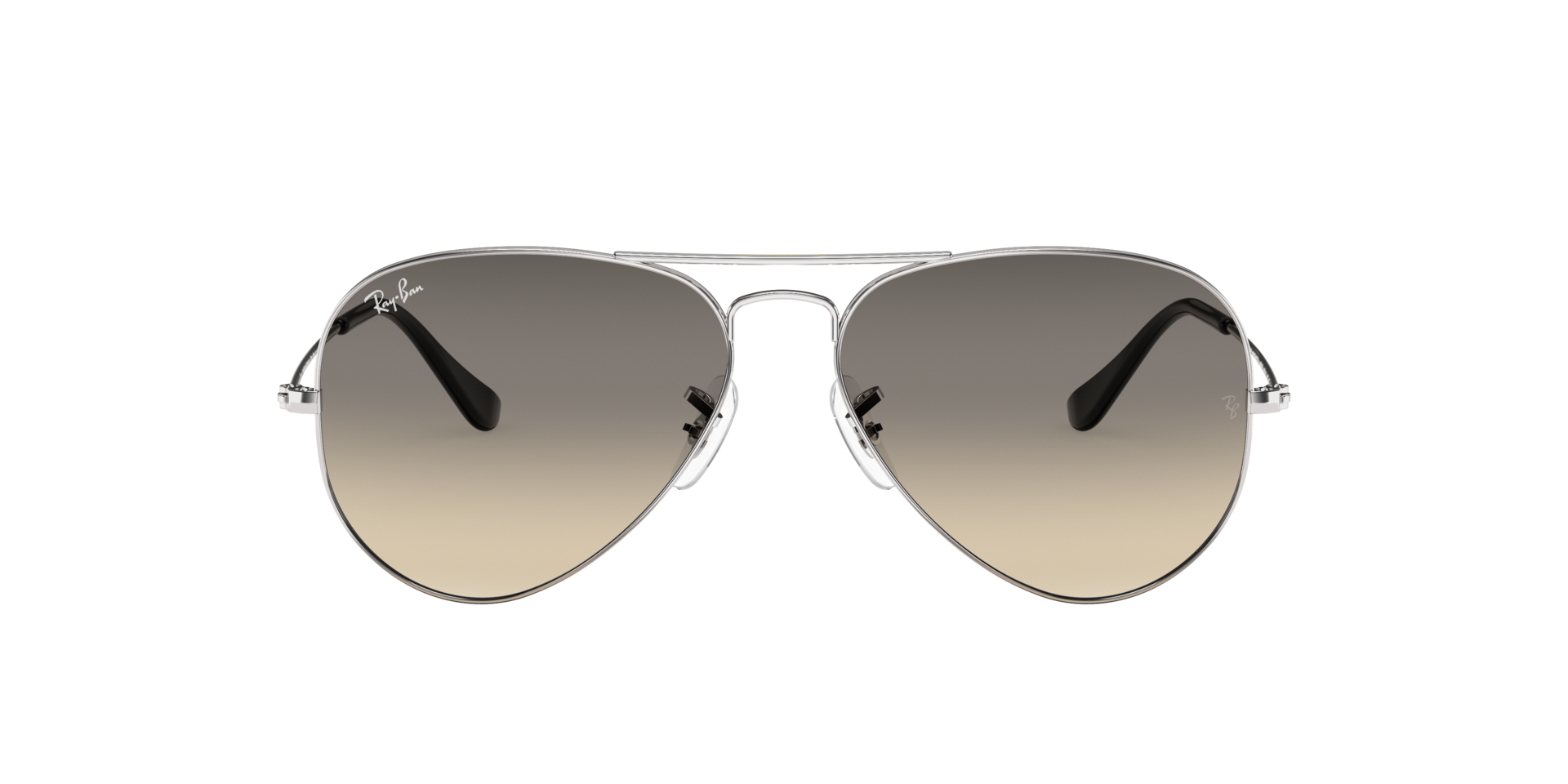 RB3025 Silber MetallSunglass Frames von B24, mit getönten Gläsern