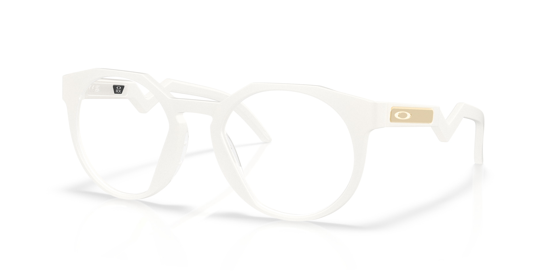 HSTN Seek Collection Matte Vapor KunststofEyeglass Frames van B24, Hoekweergave