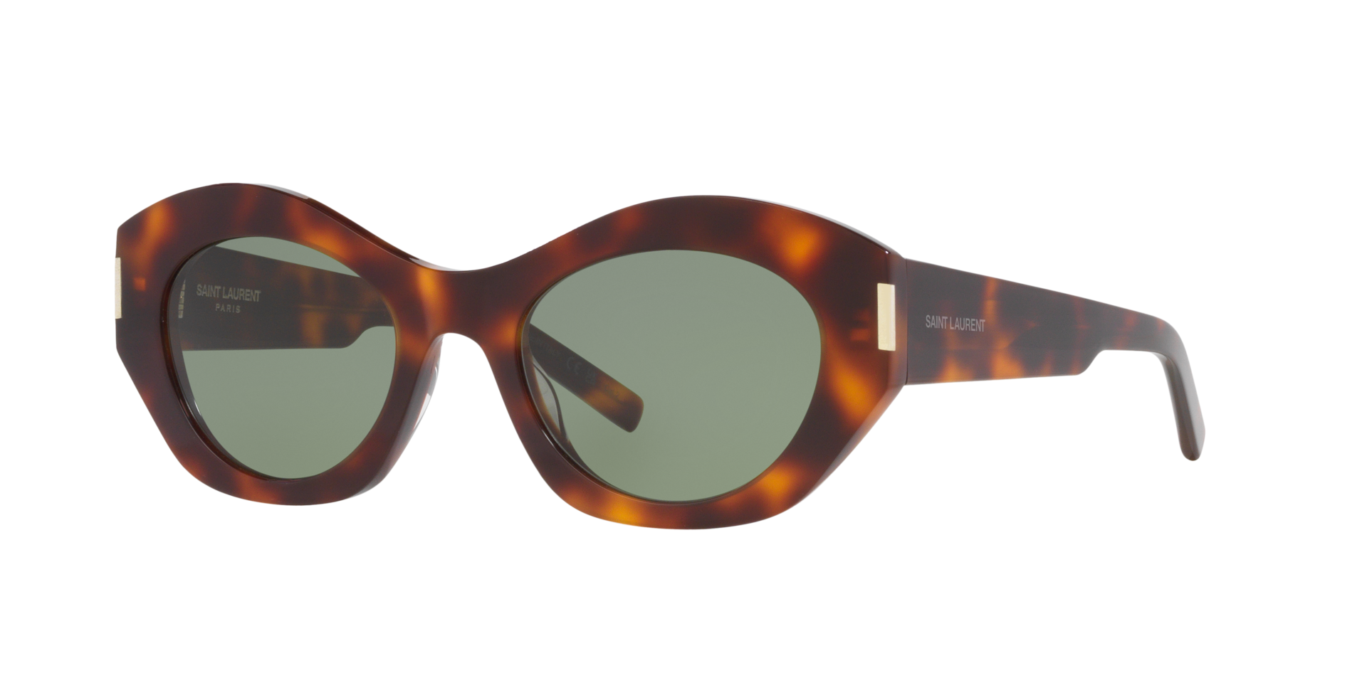 SL 639 Tortoise AcetatSunglass Frames von B24, Dreiviertelansicht